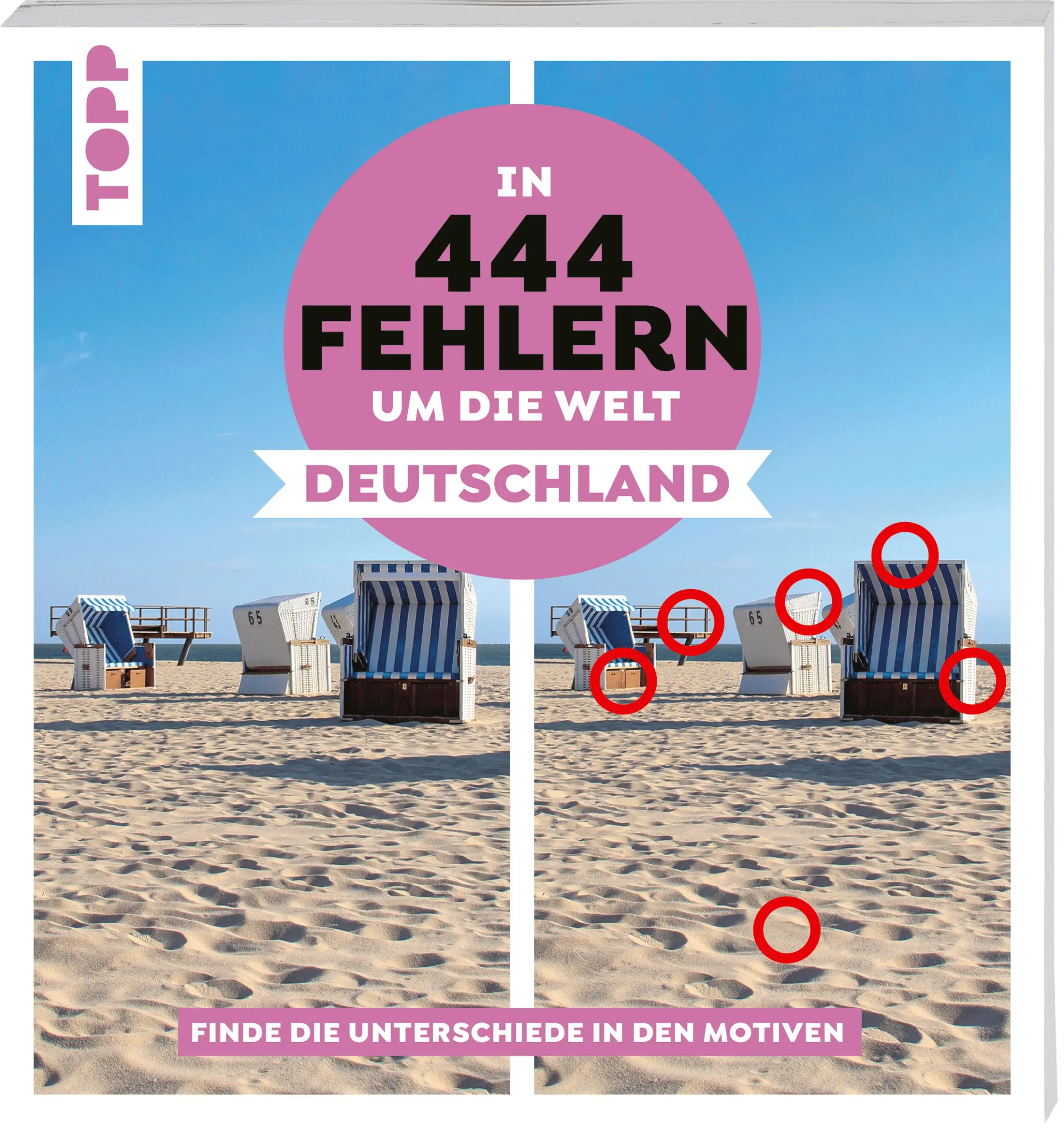 Erforsche Deutschland mit scharfem BlickLass dich von 44 traumhaften Bildern nach Berlin, Würzburg, in den Harz oder den Schwarzwald entführen. Löse knifflige Suchrätsel und finde alle Bildfehler auf dieser Deutschlandreise. Erlebe deine Heimat auf eine völlig neue Art und Weise und entdecke neue Ecken Deutschlands!Das erwartet dich:herausfordernde Fehlersuche für Erwachsene große, hochauflösende Fotografien inkl. Lösungsteilideale Beschäftigung für lange Flüge und Zugreisenperfektes Geschenk für Weltenbummler:innen und Globetrotter:innenAltersempfehlung: ab 10 Jahren