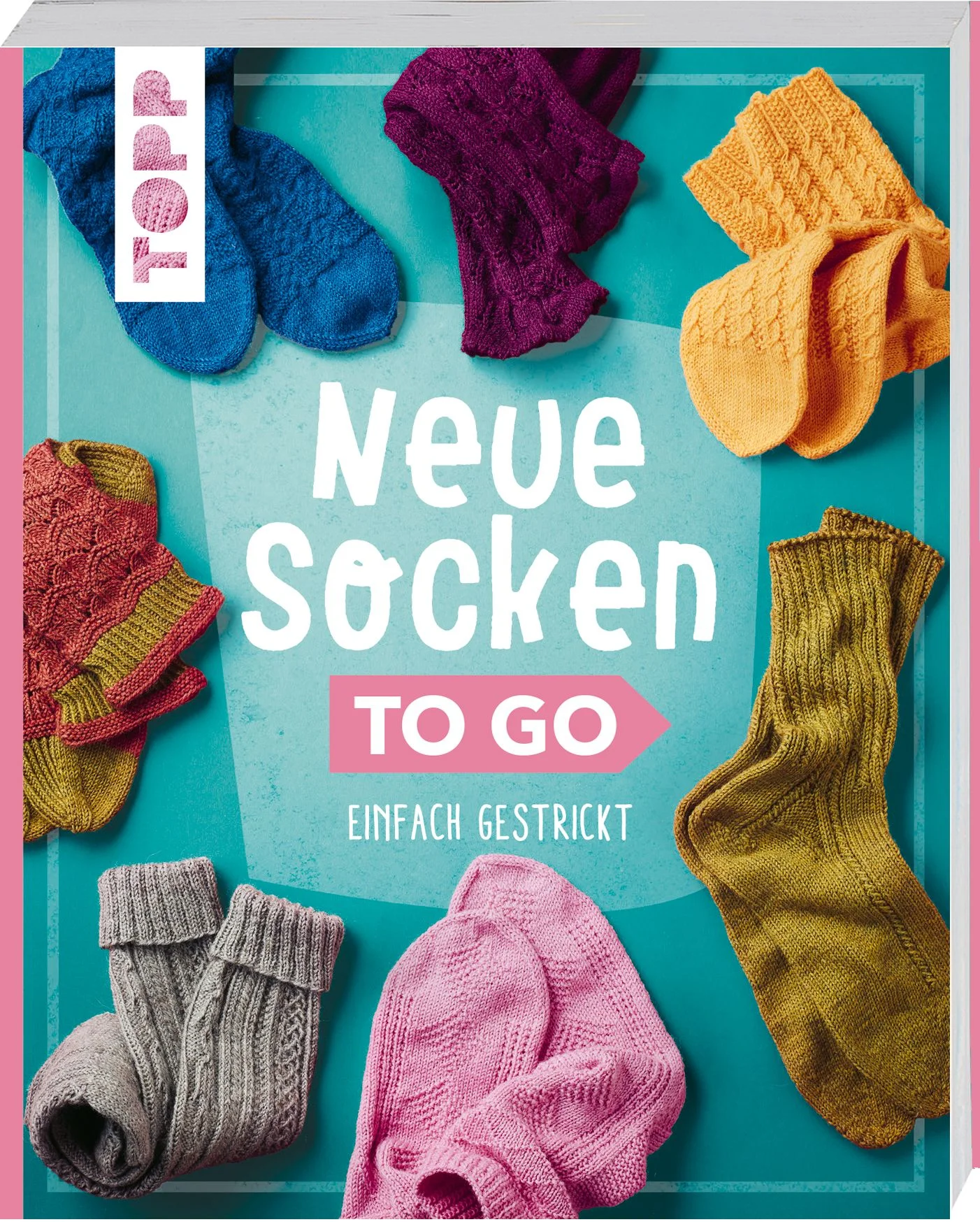 Geballte Sockenvielfalt! In diesem handlichen Büchlein finden Sie Socken mit Ajour-, Hebemaschen- oder auch Zopfmustern, die Sie ganz einfach stricken können – auch für die kleinen Füße gibt es niedliche Modelle. Mithilfe eines Kapitels zu den wichtigsten Grundtechniken gelingt wirklich jede Socke! Mit Sockenwolle, einem Nadelspiel und diesem Buch in der Tasche sind Sie gerüstet, um überall ein Paar schicke Socken zu fertigen.