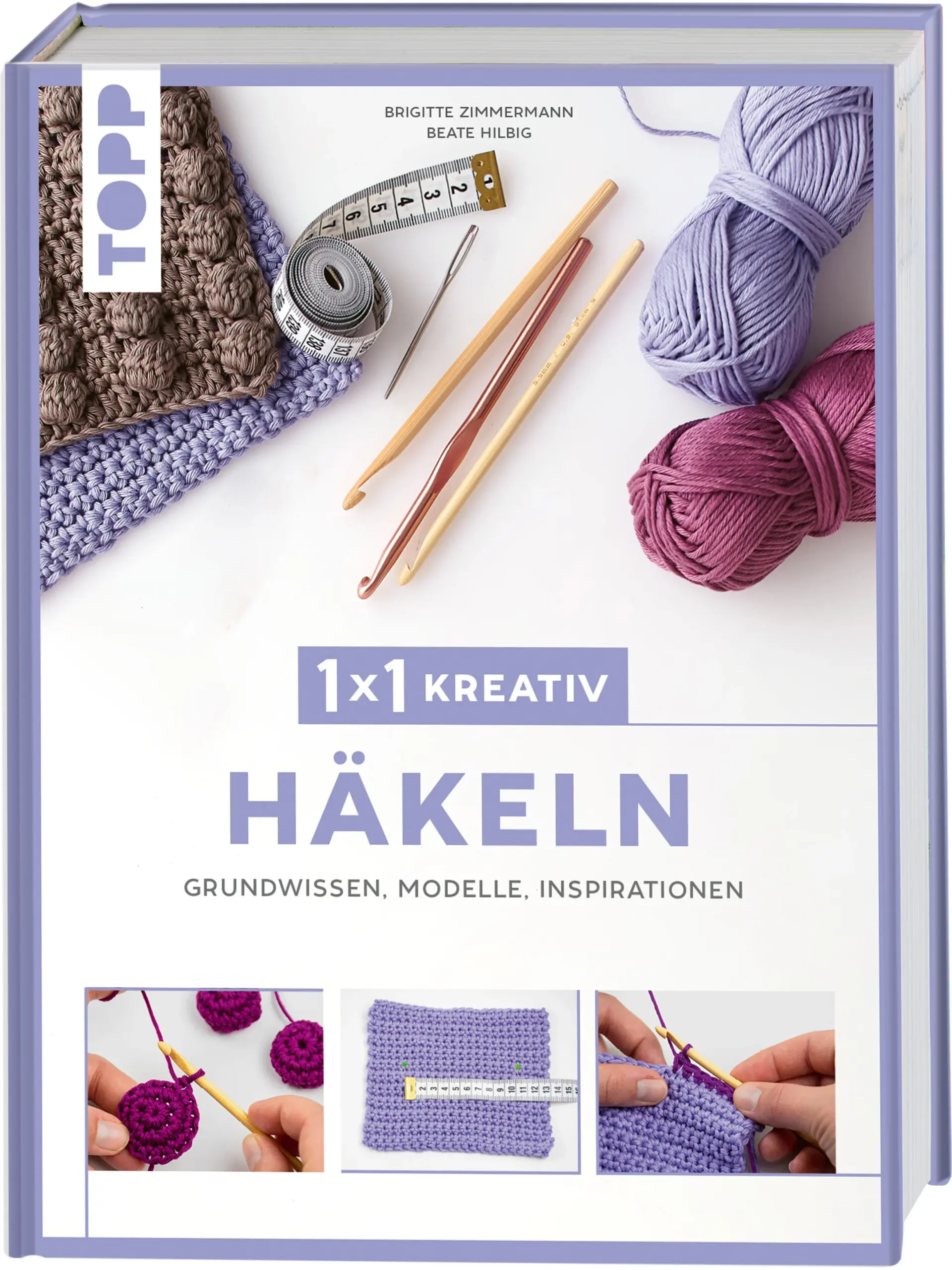 So leicht war häkeln lernen noch nie! Der Workshop zeigt die wichtigsten Grundlagen Schritt für Schritt auf über 100 Fotos. Alle wichtigen Techniken von Luftmasche über feste Masche, Stäbchen und das Häkeln in Runden bis hin zu vielen verschiedenen Mustern werden genau und verständlich erklärt. Jedes Workshop-Kapitel wird mit einer Ideeninsel abgerundet, die es ermöglicht, sofort erste kleine Modelle nachzuhäkeln. Sowohl im Workshop als auch im Ideenpool helfen Tipps und Tricks sowie Hinweise weiter, wenn es einmal kniffeliger werden sollte.Der Ideenpool liefert tolle Impulse zu den Themen Home & Deko, Accessoires, Baby und Figuren häkeln. Hier lässt sich das im Workshop Gelernte anwenden und erweitern. Lassen Sie sich von den Modellen auch zu eigenen Kombinationen und Kreationen inspirieren.
