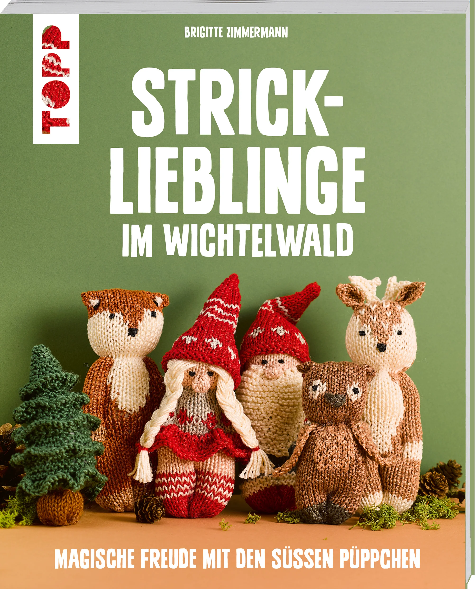 Süß, klein und ach so lieblich! Die kleinen Strick-Lieblinge mit wichteligen Motiven sind schnell gestrickt und noch schneller in Ihren Herzen. Ob als kleines Weihnachtsgeschenk, selbstgemachtes Mitbringsel oder einfach zum Kuscheln für die Kleinen, bei den putzigen Wichteln ist für jeden etwas dabei! Die Auswahl ist groß: Bärtige Wichtel, Tannen- und Weihnachtsmann-Wichtel oder doch lieber Tannen, Rentiere und andere Wichtelwald-Bewohner. Hinter jedem Modell verbirgt sich großartiger Strickspaß für kalte Tage im Winter. Eine vorangestellte Basisanleitung erklärt, wie die kleinen Strick-Lieblinge gestrickt werden und wie die süßen Püppchen auch individuell gestaltet werden können.