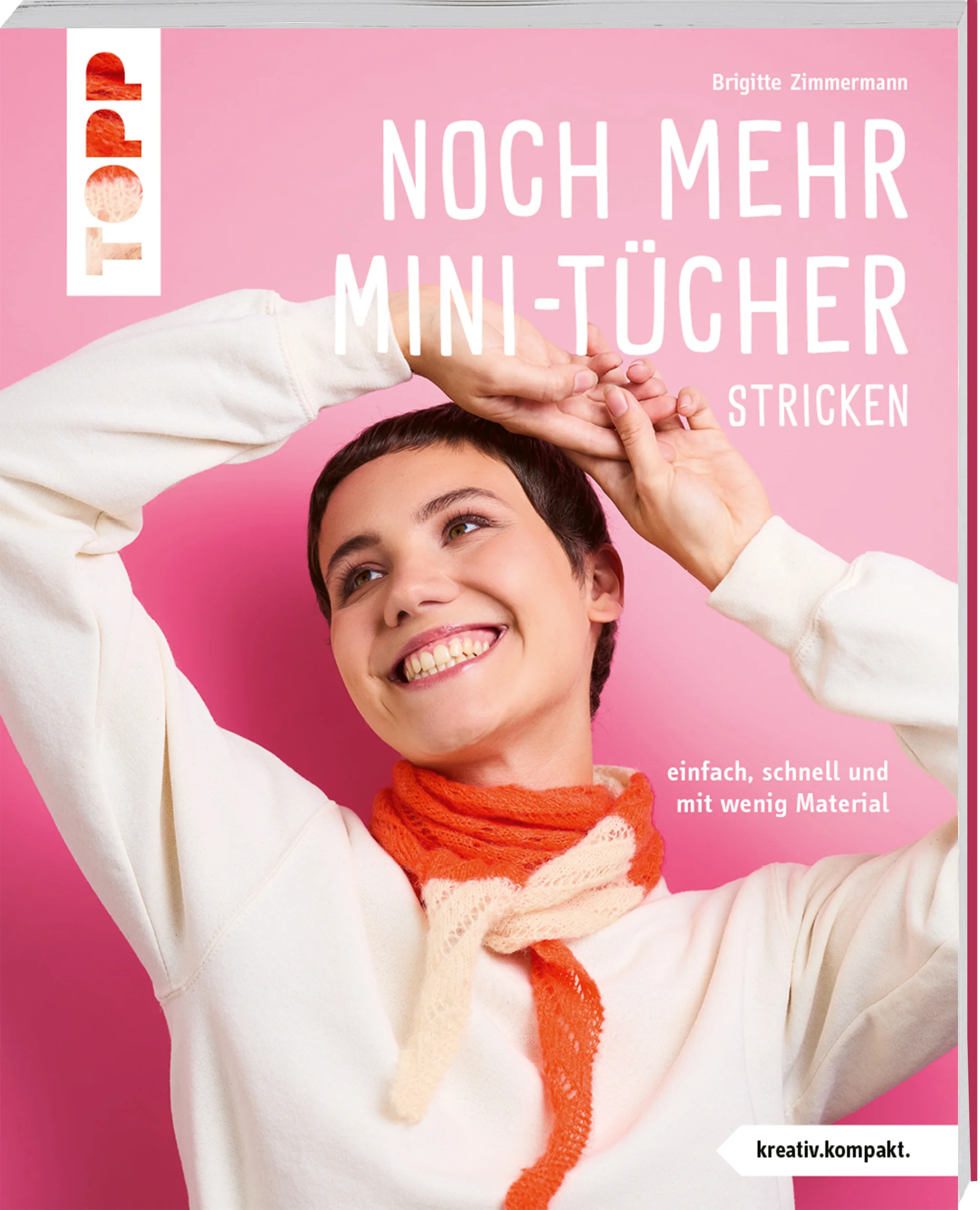 Bei Strickerinnen unglaublich beliebt: Mini-Tücher als modisches Statement! Die kleinen Tüchlein sind schnell gemacht und sorgen für Abwechslung im Kleiderschrank. Es bleibt bestimmt nicht bei einem Modell, denn hier gilt: je mehr, desto besser.Die Mini-Tücher eignen sich super zur Verwertung von Resten, lassen sich aber auch wunderbar aus edlen Materialien arbeiten, da nur wenig Garn benötigt wird. So werden Luxusstücke erschwinglich! Auch als Geschenk sind die Mini-Tücher perfekt geeignet. 