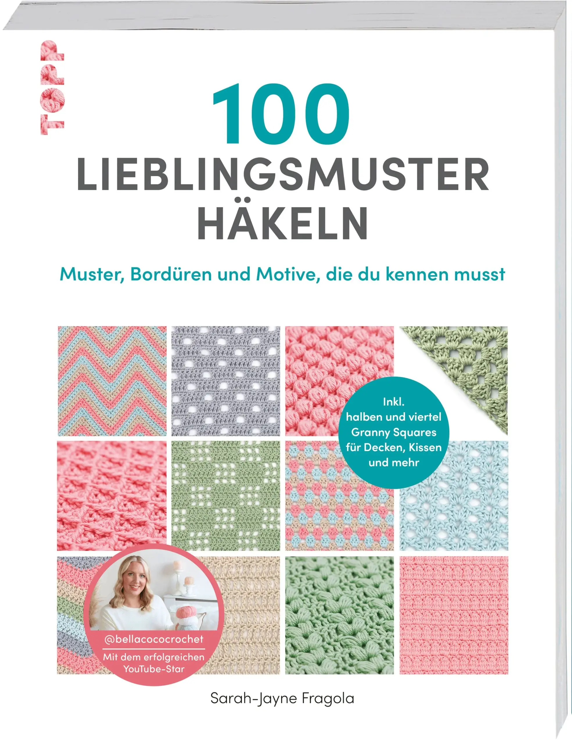 Hier wird jede Masche zur Inspiration!In dieser einzigartigen Sammlung findest du eine sorgfältig kuratierte Auswahl an Häkelmustern – von einfachen Grundmustern bis hin zu beeindruckenden Strukturmustern. Die Muster sind in fünf Kategorien unterteilt: „Grundmaschen“, „einfache Kombinationen“, „Strukturmuster“, „Quadrate und Formen“ und „Bordüren und Umrandungen