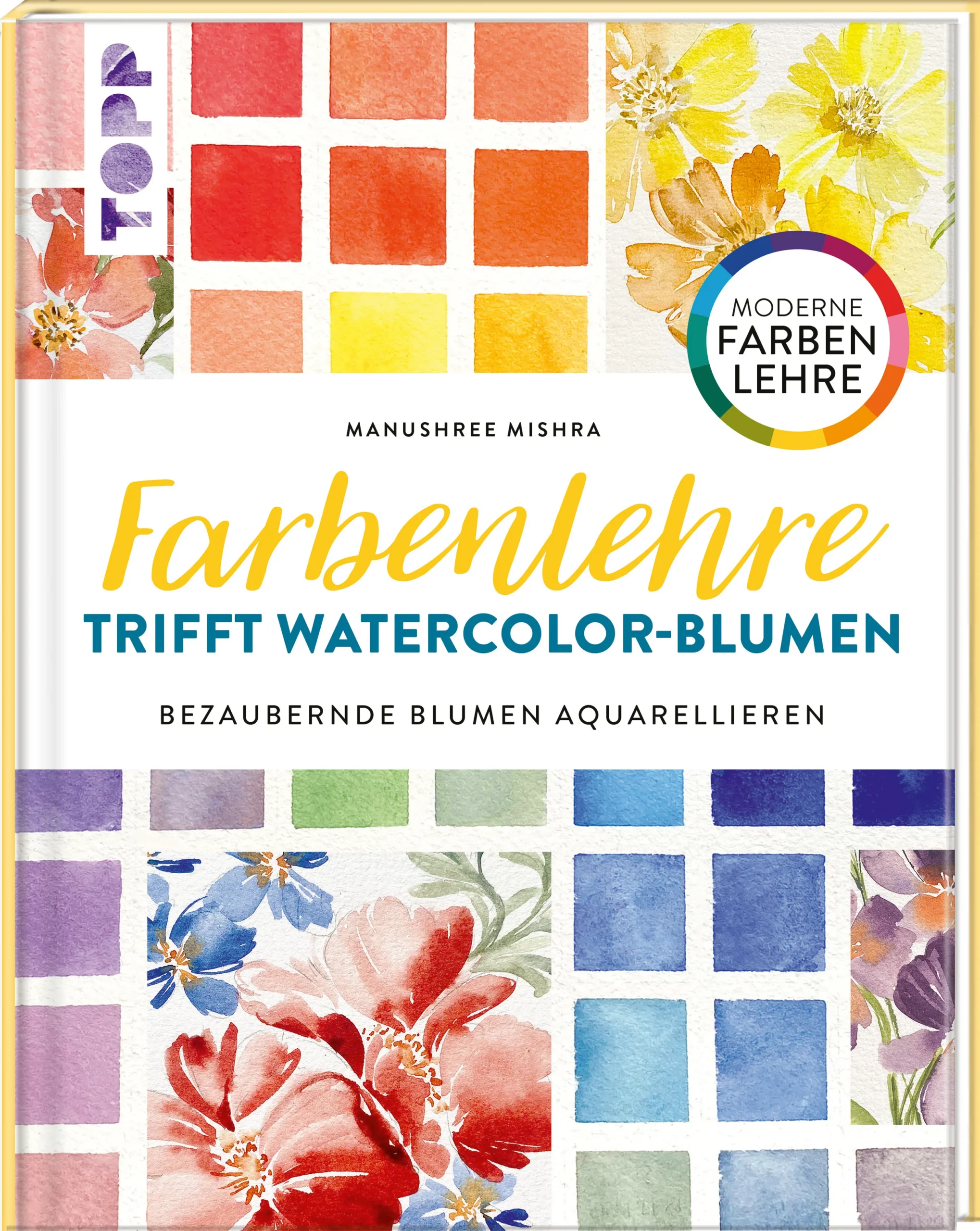 Wer stimmungsvolle, überzeugende Blumenaquarelle malen möchte, braucht ein bisschen Talent und eine Menge solides Grundwissen. Der Farbkreis und das Mischen sind wichtige Themen für alle Künstler:innen, egal ob Anfänger:innen oder fortgeschrittene Hobbymaler:innen. Dieses Buch zeigt, wie man Farben richtig mischt, schmuddelige Mischtöne vermeidet, einen Farbkreis und eine Mischtabelle anlegt, mit Neutraltönen und Pastellfarben arbeitet und vieles mehr. Manushree Mishra, die Künstlerin hinter den beliebten Social-Media-Kanälen @thewhimsicalcreative hat die Schritt-für-Schritt-Malprojekte entwickelt, an denen das neu erworbene Wissen gleich erprobt werden kann.