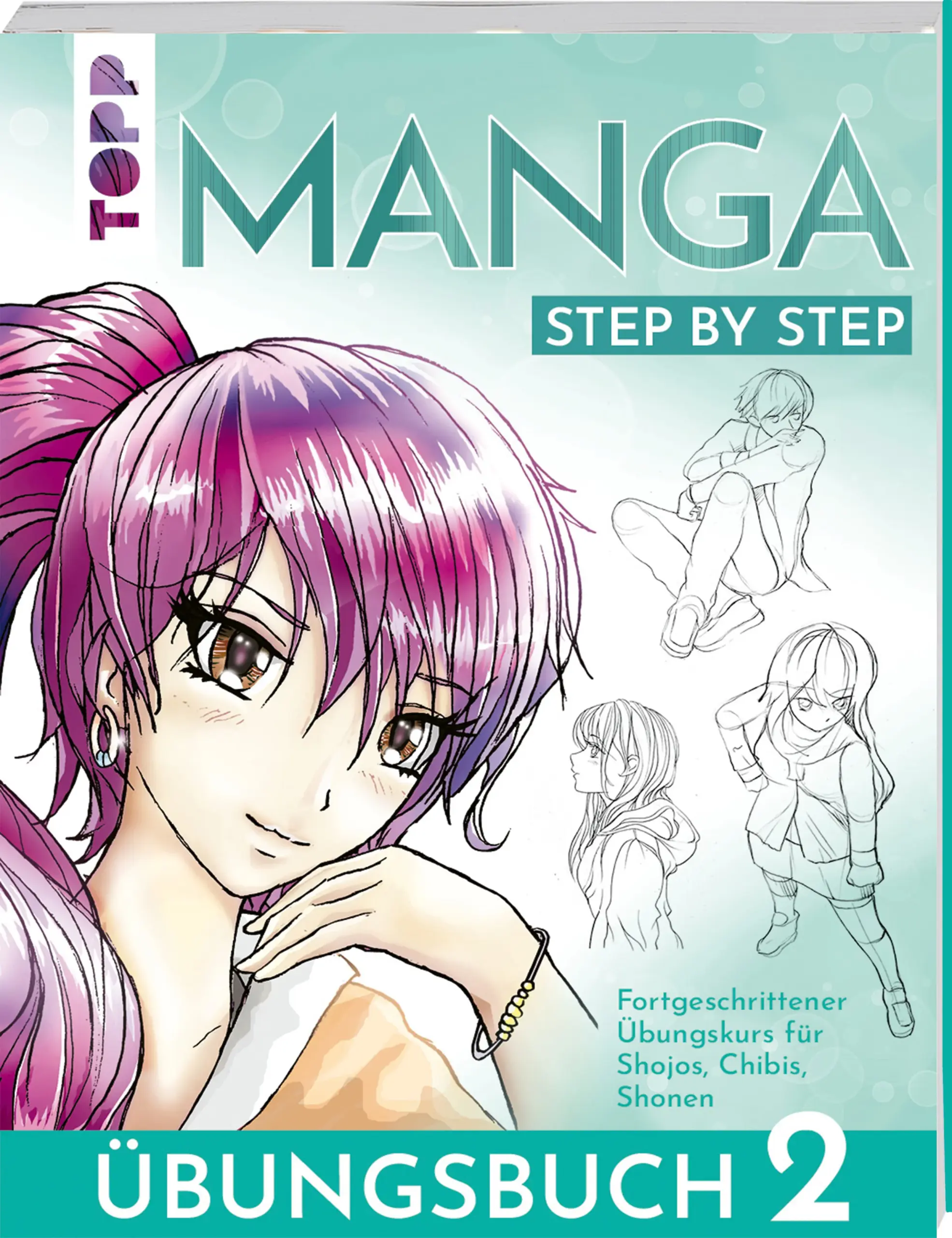 Die Fortsetzung des Übungskurses zum Bestseller Manga - Step by Step mit neuen Motiven und Übungen für Fortgeschrittene. Der Autor Gecko Keck zeigt den Manga-Zeichner:innen, die schon erste Erfahrungen gesammelt haben, technische und thematische Varianten. Dabei liegt der Schwerpunkt beim Anfertigen gekonnter Skizzen zu allen Hauptthemen des Manga-Zeichnens und ihrer perfekten Ausarbeitung bis hin zur kunstvollen Illustration. Vermittelt werden dabei eine ganze Reihe zeichnerischer Tricks, die auch Fortgeschrittenen neue Impulse geben.