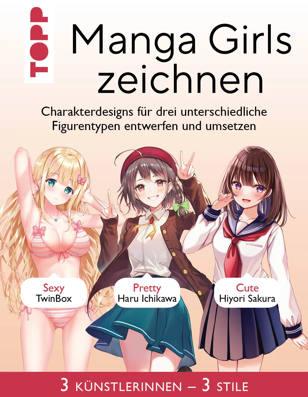 Sie sind die Stars vieler Mangas und Animes: Die liebevoll ausgearbeiteten Mädchenfiguren mit Charme und Ausstrahlungskraft. In diesem Buch zeigen dir drei Autorinnen, wie du deine eigenen Charakterdesigns ausarbeiten kannst:Viele Figuren entsprechen einem bestimmten Typus, mit dem sich Eigenschaften ausdrücken lassen. Ob nun ein lustiges, niedliches Mädchen oder eine attraktive Schönheit, hier lernst du, wie du einen passenden Look kreieren kannstJede Autorin zeigt ihren bevorzugten Figurentyp anhand eines selbst erstellten CharaktersVon den Grundlagen bis hin zu interessanten Posen erklären die Autorinnen, wie du das Charakterdesign meistern kannstMit Step-by-Step-Anleitungen und vielen Tipps