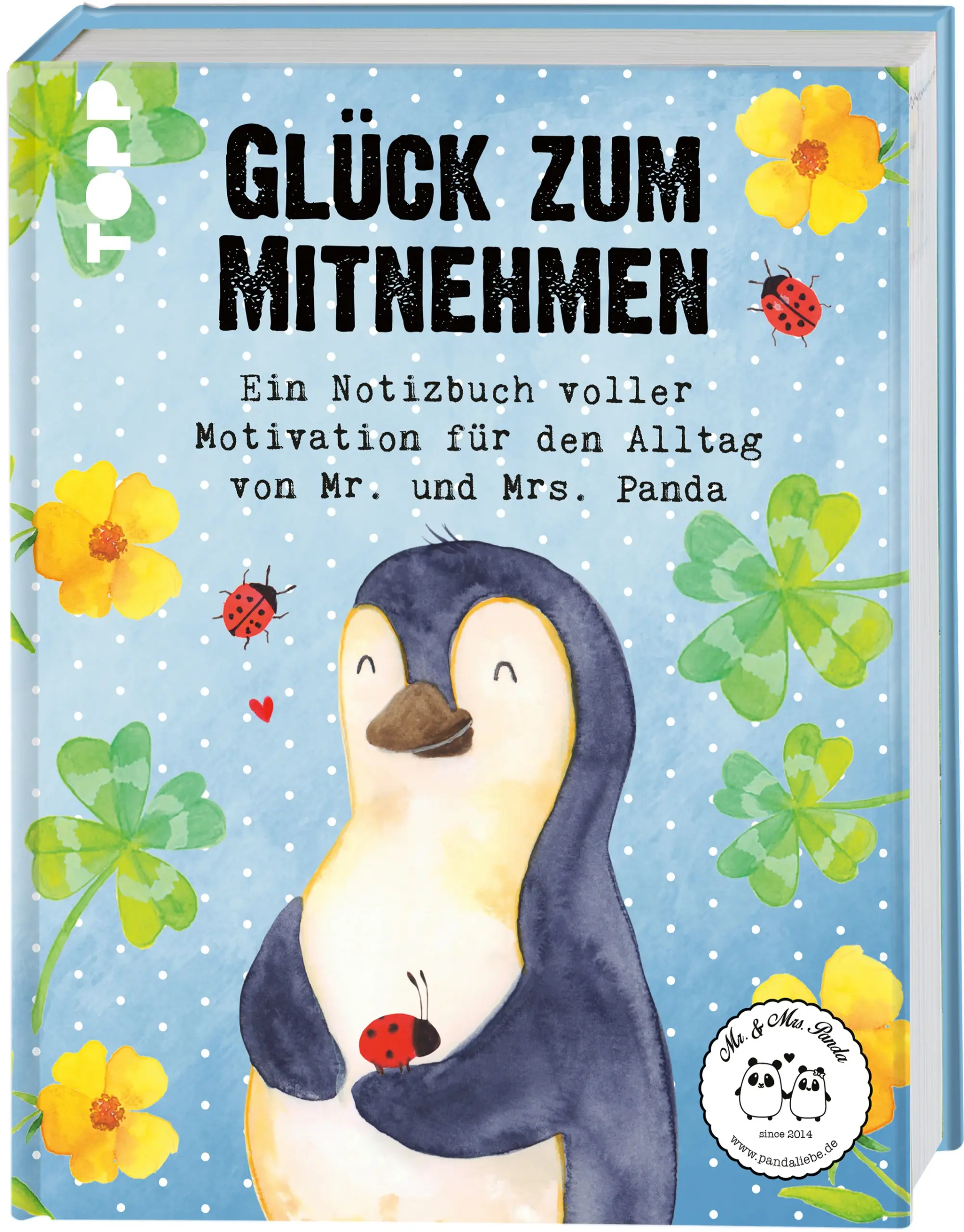 Ein wunderschönes Notizbuch, das dich jeden Tag durch deinen Alltag begleitet. Mit Pflanzenmotiven und den Tieren der Illustratorin Nora von Gadenstedt sind die einzelnen Seiten liebevoll gestaltet. Hier können Gedanken, Inspirationen oder Kreativ-Ideen notiert werden. Kleine Sprüche spiegeln die fröhliche und unbeschwerte Lebenseinstellung von Mr. & Mrs. Panda wider. Dank der liebevollen Details strahlt dieses Notizbuch so viel Positivität aus, dass kreative Ideen fast von alleine kommen!Für kreative Köpfe, für die das Leben ein Abenteuer ist!Notizbuch und Begleiter für den Alltag: mit niedlichen Tieren und schönen SprüchenFür kreative Köpfe, die Platz für Ideen, Gedanken, Zeichnungen und ihre Bucket lists suchenVon der erfolgreichen Illustratorin Nora von Gadenstedt, bekannt als Mr. & Mrs. Panda 