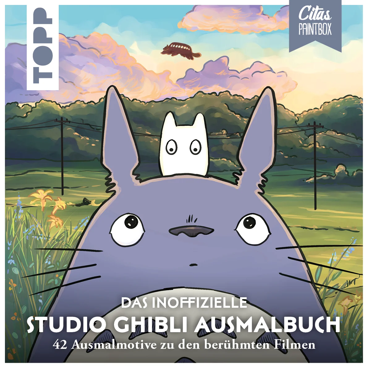 Die Filme des japanischen Studio Ghibli und die beliebten Figuren in ihnen sind längst Kult. In diesem Buch findest du 42 inoffizielle, liebevoll gestaltete Ausmalmotive zu den Ghibli-Filmen. Ob die süße Hexe Kiki mit ihrer Katze, der zynische Feuerdämon Calcifer oder die berühmten Totoros: Hier kannst du die Welt der beliebten Filme ausmalen und entdecken. Deine Lieblingsfigur ist bestimmt auch dabei! Außerdem findest du zu jedem Ausmalmotiv spannende und lustige Funfacts zu Studio Ghibli und den Filmen. Ein Muss für alle Ghibli-Fans!Schnapp dir deine Lieblingsfarben und los geht's!