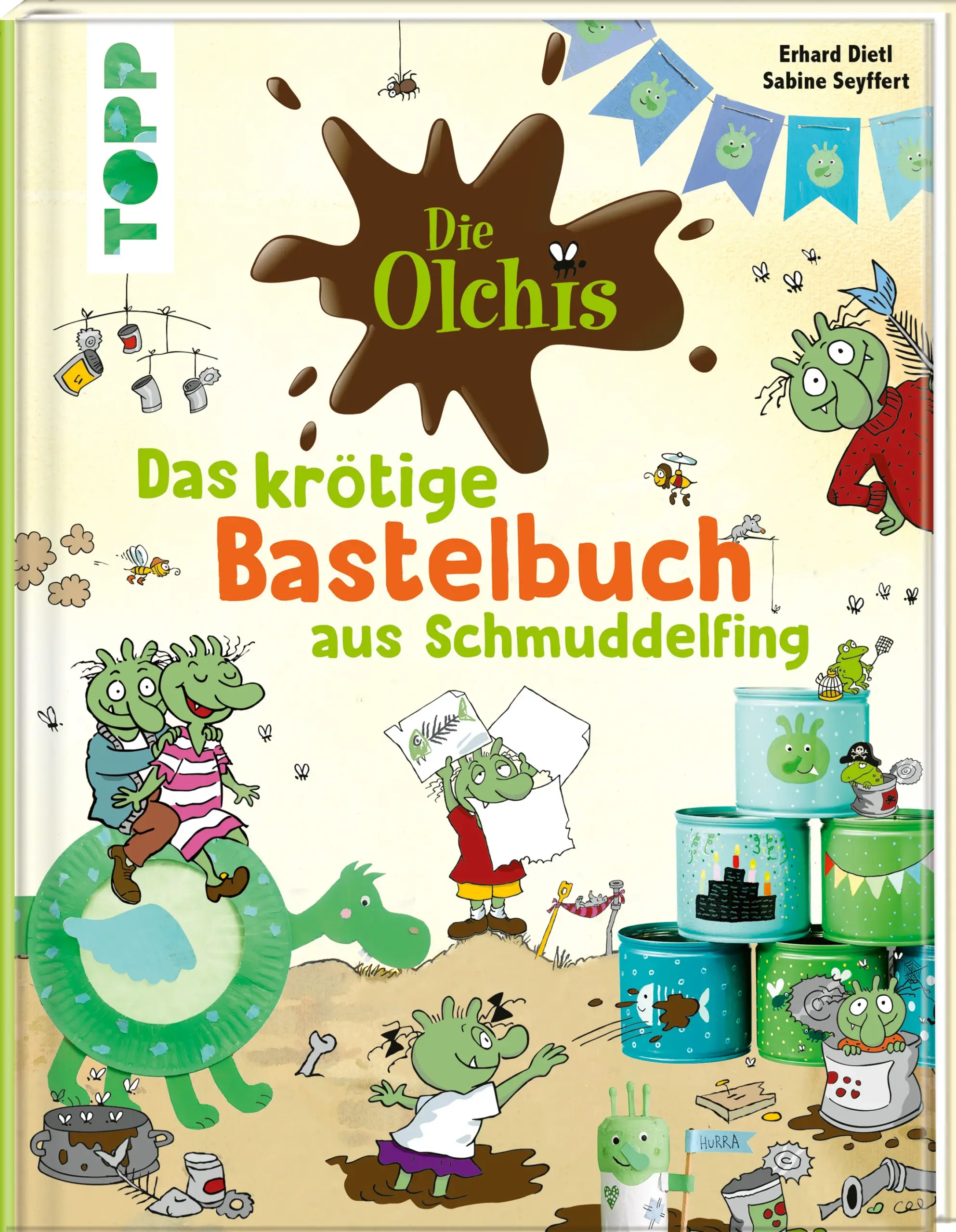 Du liebst die Olchis? Du wärst am liebsten selbst Teil der Familie aus Schmuddelfing? Mit diesem Buch kannst du dir die Welt der Olchis nach Hause holen! Bastle dir deinen eigenen Olchi oder lustige Spiele, die nicht nur den Olchis Spaß machen. Du hast bald Geburtstag? Super! Hier findest du coole Ideen für deinen Kindergeburtstag. Dieses Bastelbuch bietet aber noch viel mehr lustige Bastelprojekte aus Schmuddelfing. Finde es heraus! Dieses Buch ist die perfekte kreative Ergänzung zu den beliebten Abenteuergeschichten. Für Kinder ab 5 Jahren.