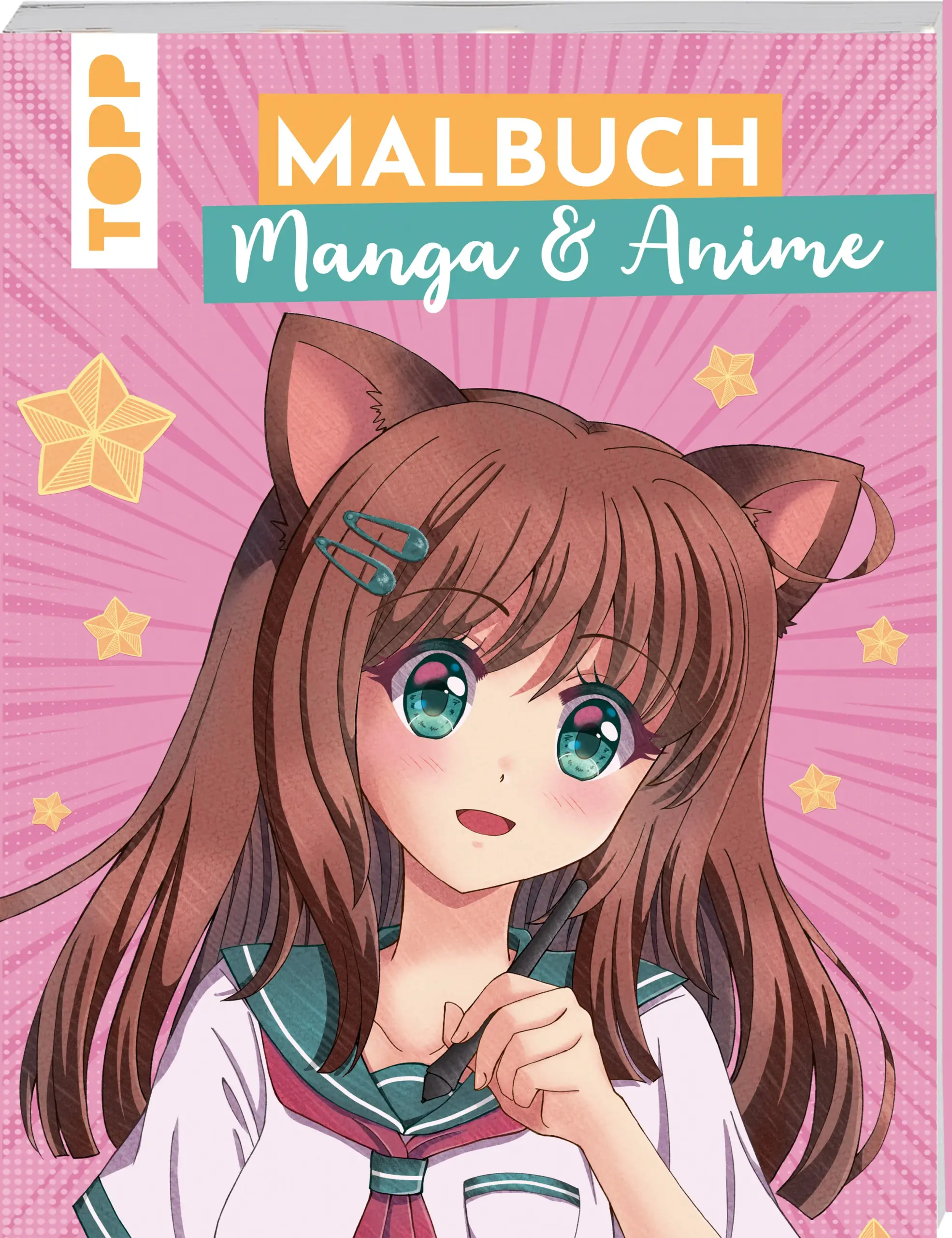 Zeichenbegeisterte Manga- und Anime-Fans ab 10 Jahren werden dieses Ausmalbuch lieben! Über 40 Shojo-Ausmalmotive warten darauf, mit Farbe zum Leben erweckt zu werden. Die Abbildungen sind groß und detailliert für stundenlangen Malspaß aus der Welt der liebenswerten Manga-Mädchen. Neben den Illustrationen finden sich inspirierende Sprüche, die die Kreativität und den Geist beflügeln. Am Anfang des Buches werden Tipps und Tricks zum Kolorieren gezeigt, sodass beeindruckende Kunstwerke entstehen. Perfekt für kreative Auszeiten – ausmalen und entspannen.