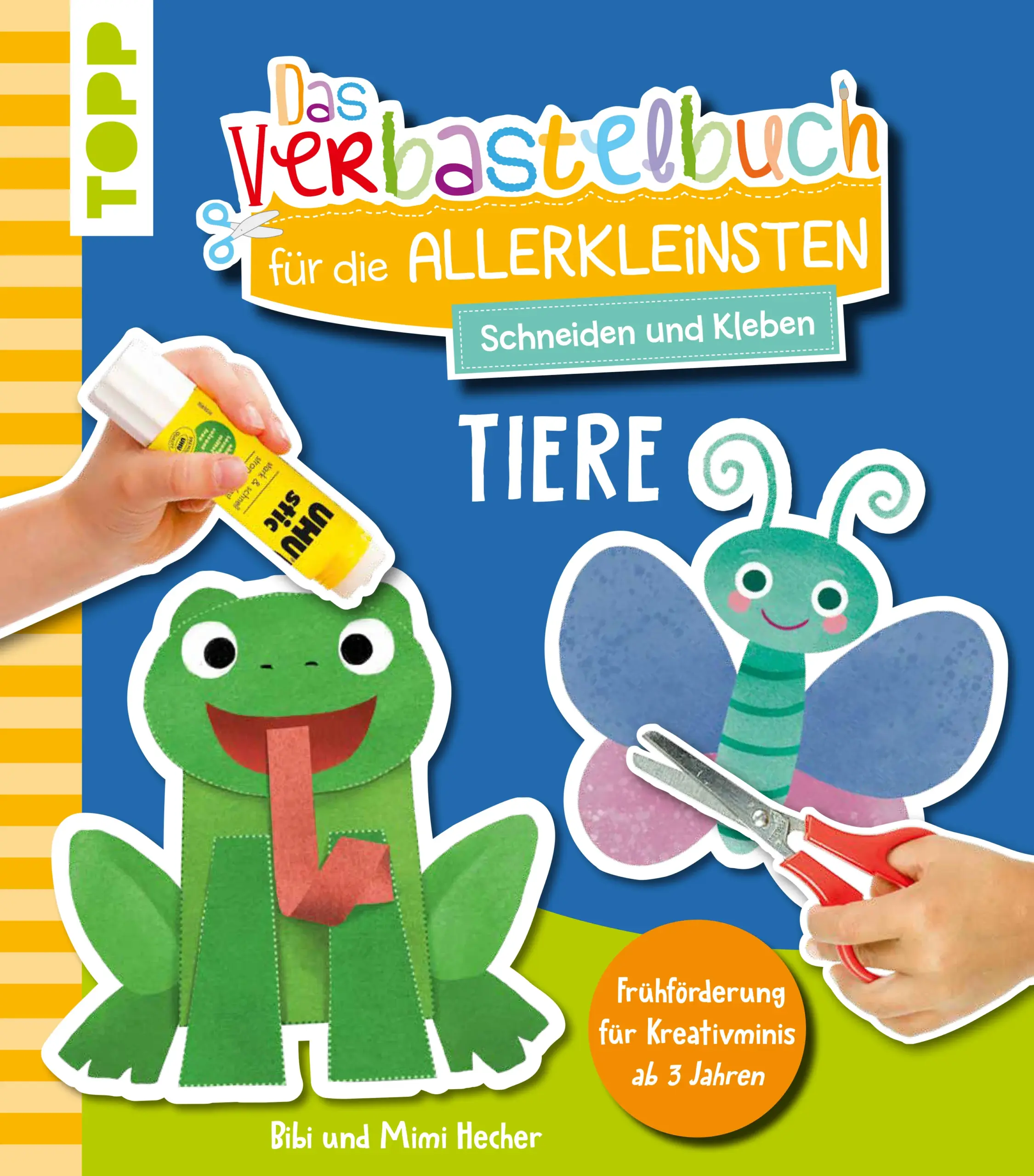 Mit diesem Buch können Kinder ab 3 Jahren einfache Bastelprojekte selbst umsetzen und lernen dabei das Schneiden und Kleben. Alle fertigen Motive können einfach herausgetrennt und verschenkt werden. Die spannende Tierwelt wartet darauf, entdeckt zu werden!Das erwartet dich:Fortführung der Erfolgsreihe – jetzt noch umfangreicher!Mit sehr einfachen Bastelprojekten für Kinder ab 3 JahrenEnthält Modelle mit 3-D-Effekt, die kinderleicht umgesetzt werden können