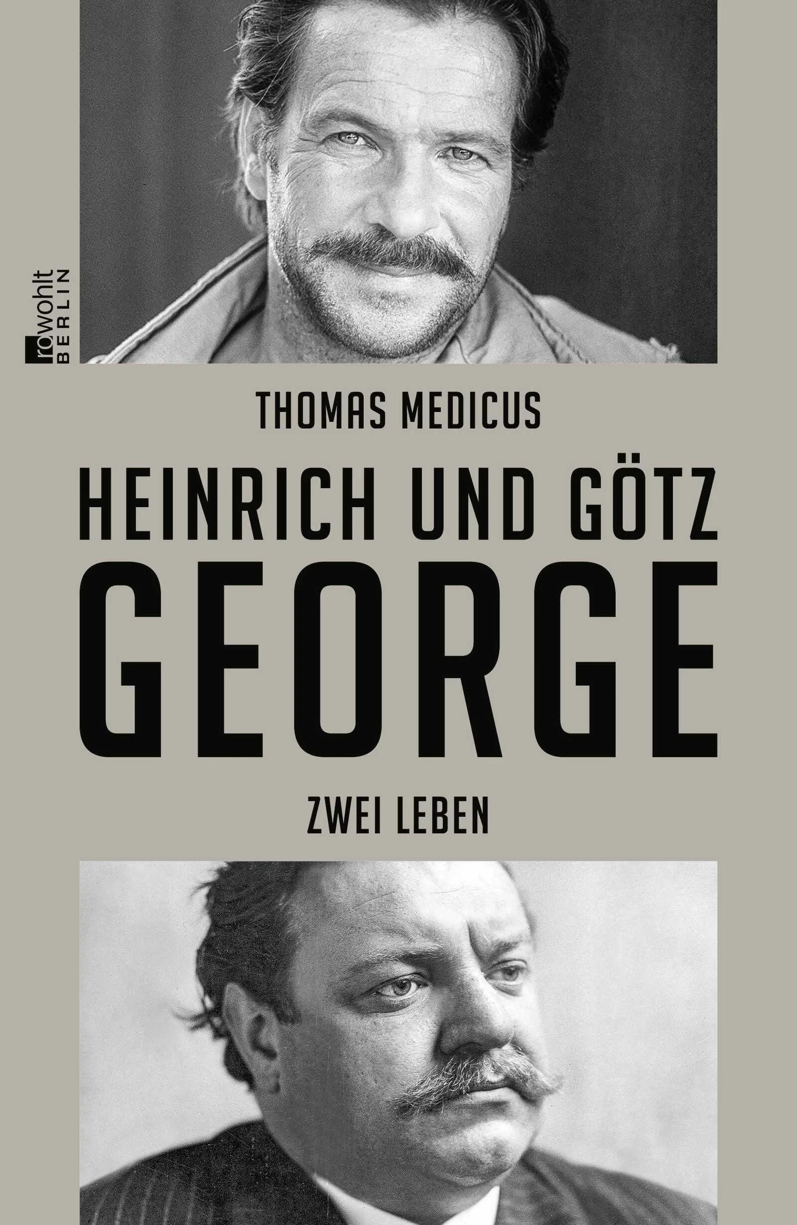 Selten war ein Verhältnis von Vater und Sohn so innig und so komplex – obwohl sich die Lebenszeit beider kaum überschnitt: Heinrich George herrschte seit den 1920ern als Berliner Theaterkönig, spielte unter Bertolt Brecht, in der Filmlegende «Metropolis» und den unvergesslichen Franz Biberkopf in «Berlin Alexanderplatz». Im Dritten Reich führte er seine Karriere zu neuen Höhen, ließ sich für Propaganda einspannen; er starb 1946 im sowjetischen Speziallager Sachsenhausen. Der Sohn Götz war da acht Jahre alt, doch mit dem Vater beschäftigte er sich zeitlebens – dem widersprüchlichen Künstler, dem er auf eigene Weise nachfolgte. Götz George spielte in Karl-May-Streifen, dann in «Schtonk» oder «Rossini», in denen sich die Republik spiegelte, glänzte in Charakterrollen wie in «Der Totmacher». Als «Schimanski» wurde er zum beliebtesten deutschen Fernsehkommissar und zum Prototyp des neuen Manns, der auch verletzlich sein durfte. Bei aller Verschiedenheit eint Vater und Sohn: Beide Georges waren ungemein populär, echte Volksschauspieler. Ihr Leben erzählt ein Jahrhundert deutscher Geschichte.Thomas Medicus versteht es wie wenige, seine Figuren lebhaft auszuleuchten und zugleich das große Panorama zu zeichnen. Eine außergewöhnliche, bewegende Vater-Sohn-Geschichte – und die große Doppelbiographie zweier prägender Schauspielkünstler des 20. Jahrhunderts.