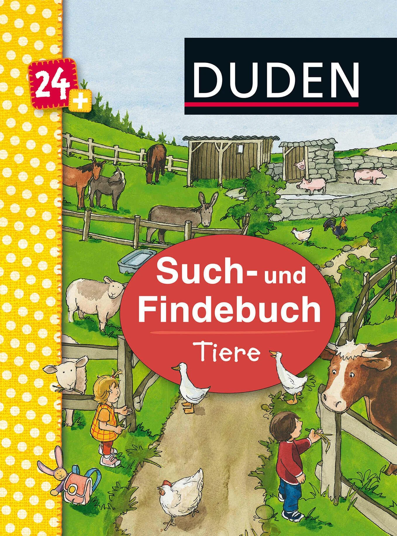 Ein echter Such- und Finde-Spaß durch die TierweltIn kunterbunten Bildern gibt es hier Tiere im Garten, im Wald, im Zoo und auf dem Bauernhof zu entdecken. Wo sind Fuchs, Frosch und Krokodil im Bild versteckt? Kinder ab 2 Jahren erweitern spielerisch ihren Wortschatz von Seiten zu Seite und trainieren ihre Wahrnehmung. Das beliebte Suchen- und Finden-Spiel im Mini-Format für zu Hause und unterwegs! Pappbilderbücher von FISCHER Duden Kinderbuch begleiten Kinder Schritt für Schritt bei ihrer sprachlichen und kognitiven Entwicklung. Alle Bilderbücher sind in Inhalt und Form sorgfältig auf die jeweilige Altersstufe abgestimmt und unterstützen Eltern und Erzieher bei der optimalen Förderung ihrer Kinder. Duden - von Anfang an richtig.