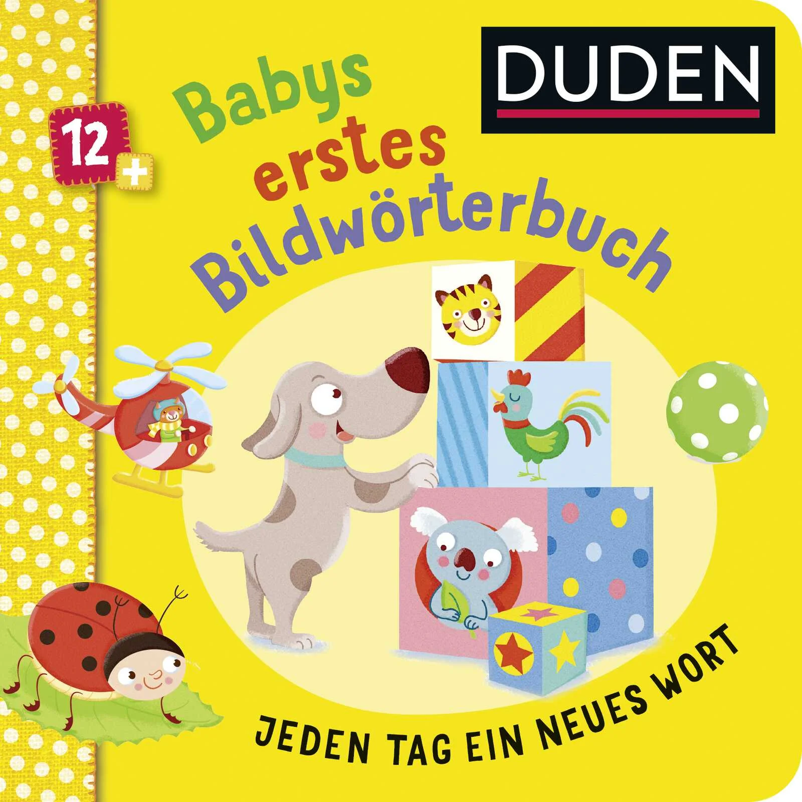 Wenn die Wörter nur so sprudeln! Nach und nach werden im Laufe der ersten beiden Lebensjahre aus ersten Lauten, erste Wörter. Dieses erste kleine Bildwörterbuch zeigt in bunten Bildern Babys Lebenswelt mit den liebsten Spielzeugen, niedlichen Tieren und wichtigen Alltagsdingen. Kurze und eingängige Reime helfen mit Sprachmelodie und Rhythmus beim Wiedererkennen und Nachahmen. Ein erstes Bilderbuch für den riesigen Entwicklungsschritt zum Sprechenlernen!Erstes Bildwörterbuch ab 1 JahrKlare einfache Bilder: Wiedererkennen und BenennenNiedliche Reime: Sprechenlernen mit Sprachmelodie und RhythmusDuden - von Anfang an richtig! DUDEN Pappbilderbücher von Fischer Sauerländer begleiten Kinder Schritt für Schritt bei ihrer sprachlichen und kognitiven Entwicklung. Alle Bilderbücher sind in Inhalt und Form sorgfältig auf die jeweilige Altersstufe abgestimmt und unterstützen Eltern und Erzieher bei der optimalen Förderung ihrer Kinder.