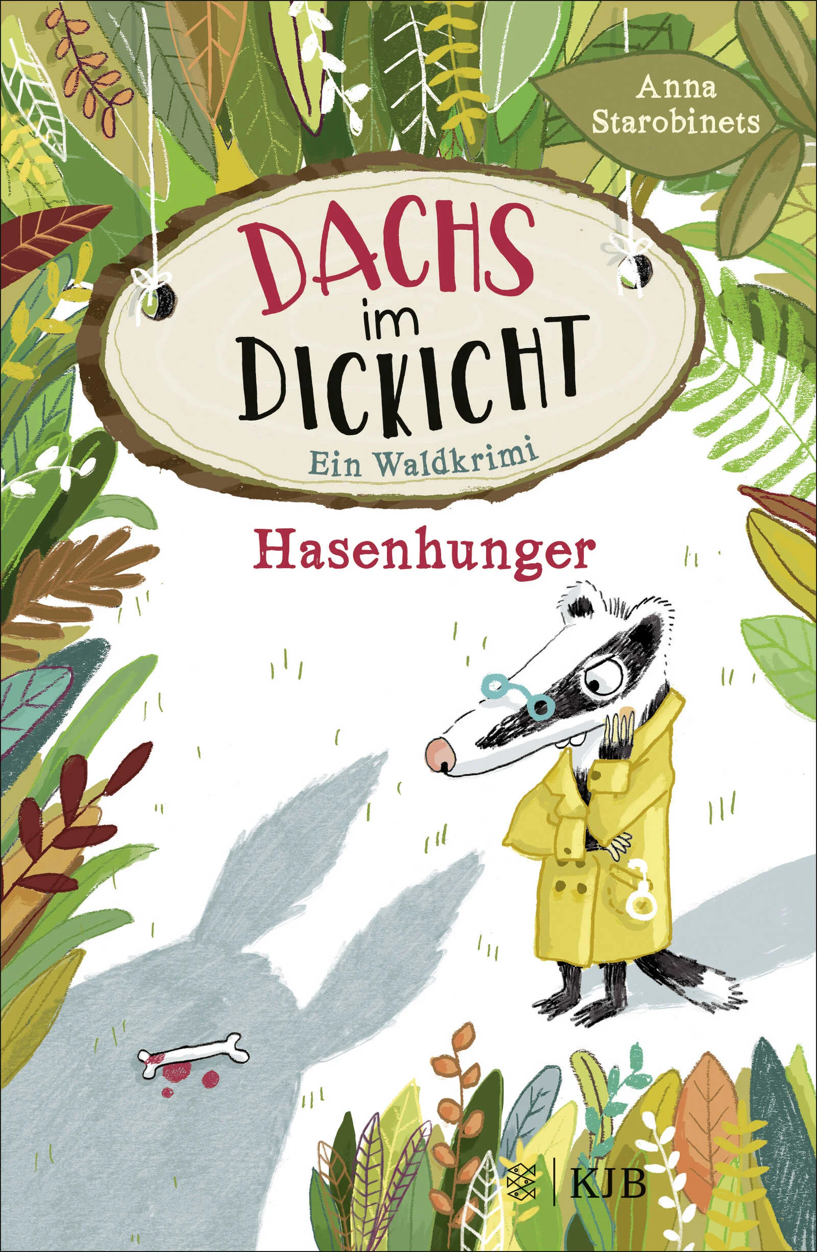 Der erste Fall für Waldpolizist Dachs – den Columbo unter den Tierdetektiven.Im Dicken Dickicht herrschen Ruhe und Ordnung. Dafür sorgen Dachs, der Chef der Waldpolizei, und sein Assistent Dachskatz. Als Dachs – wie jeden Freitagabend – in der Taverne Zum Hohlen Baum seinen Rindenrücken verspeist und sich insgeheim auf den wohlverdienten Winterschlaf freut, geschieht ein schreckliches Verbrechen: Ein Hase ist zu Tode gekommen! Und das im Dicken Dickicht, wo das friedliche Zusammenleben aller Tiere oberstes Gesetz ist! Alle Indizien lassen den Wolf als Täter erscheinen. Aber so leicht lässt sich ein Dachs nicht in die Irre führen …Mit Bildern von Stefanie JeschkeBei Antolin gelistetAlle Bände von »Dachs im Dickicht«:HasenhungerDas letzte Huhn