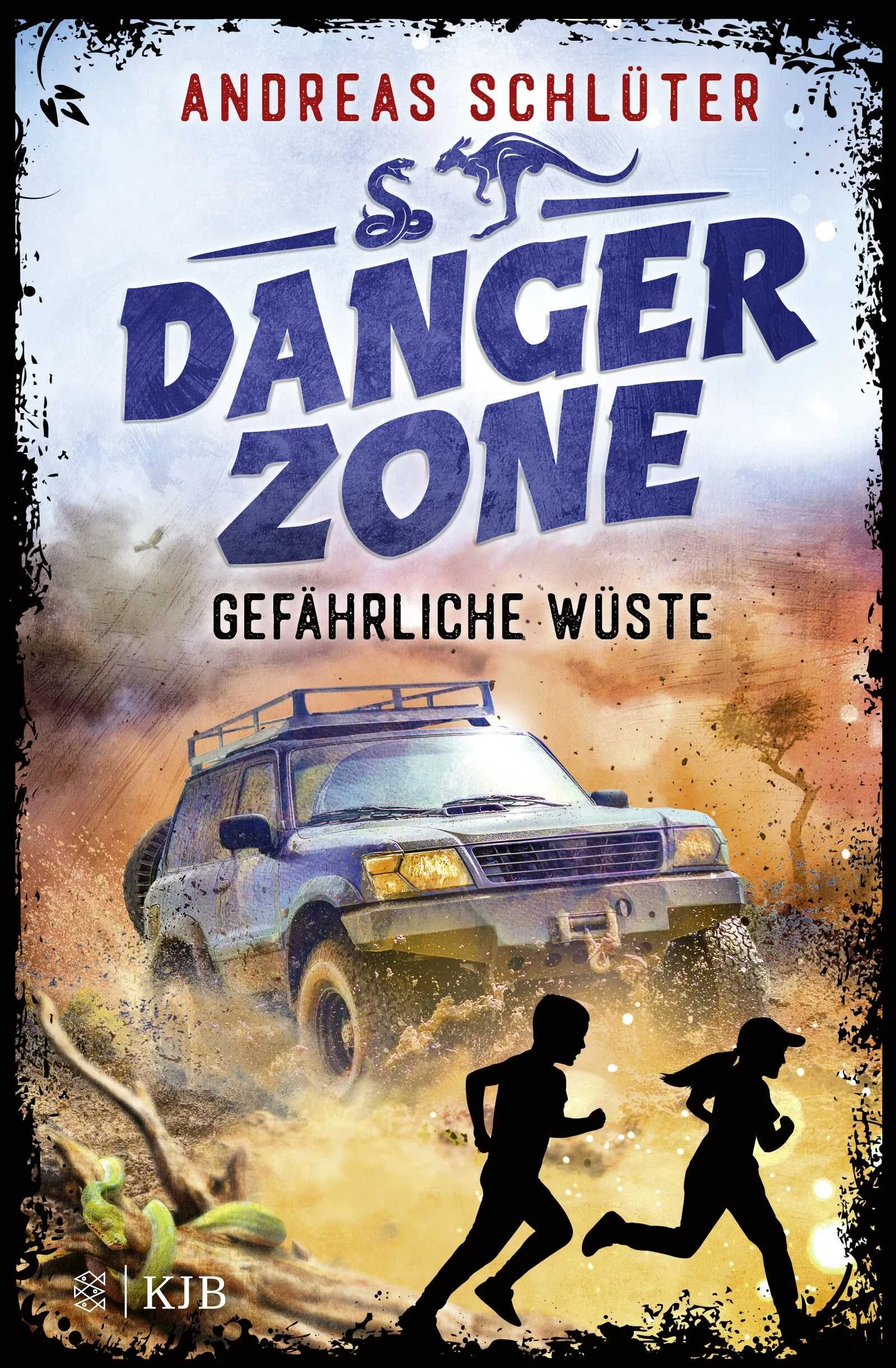 Überleben im Land der tödlichen Gefahren - der Auftakt  zur neuen großen Abenteuer-Serie von Andreas SchlüterDie Geschwister Marcel und Julia begleiten ihren Vater, einen erfolgreichen Tierfilmer, zu einem Job nach Australien. Als sie mitten im Outback von Unbekannten überfallen und ihr Vater verschleppt wird, sind die beiden Kinder plötzlich völlig auf sich alleine gestellt - und kämpfen mit Buschfeuern, gefährlichen Verbrechern, giftigen Schlangen und Wassernot. Wird es ihnen gelingen, trotz der lebensfeindlichen Hitze die Wüste zu durchqueren und für sich und ihren Vater Hilfe zu holen?Nach »Survival« kommt »Dangerzone«: Die neue Action- und Abenteuerserie von Andreas Schlüter über zwei Kinder, die in den gefährlichsten Zonen Australiens mit unzähligen Bedrohungen kämpfen. Mit illustrierten Sachbuchseiten inklusive Survival-Tipps.Alle Bände der Serie:Band 1: Dangerzone – Gefährliche WüsteBand 2: Dangerzone – Bedrohung aus der TiefeBand 3: Dangerzone – Flucht aus der Todeshöhle, erscheint im Herbst 2023Serie bei Antolin gelistet