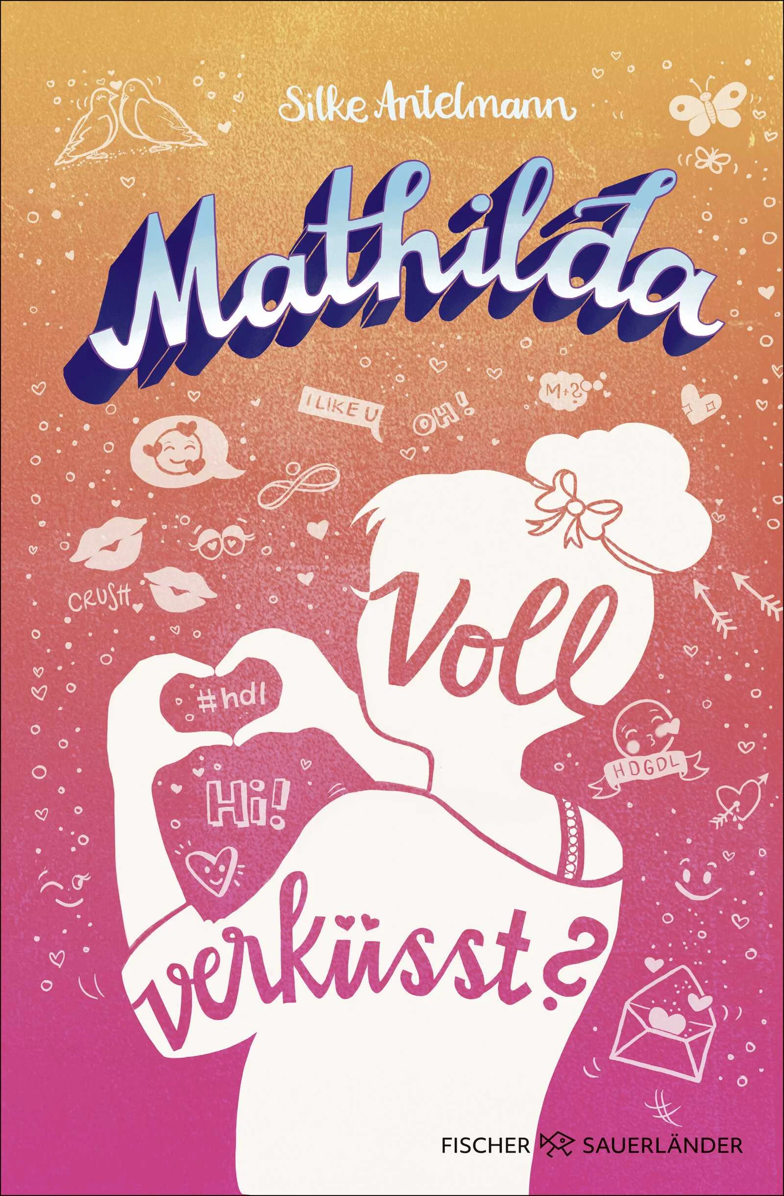 Humorvoller, warmherziger Roman für Mädchen ab 11 Jahren − mit lustigen Fragen zum Ankreuzen!Bei diesem Buch fühlt man sich, als wäre man dabei: Mathilda plaudert mit den Lesenden wie mit einer besten Freundin und stellt Fragen, die durch Ankreuzen oder Eintragen beantwortet werden können.  Mathilda hat für jedes Problem eine Lösung, meinen alle in der Schule. Deswegen hält sie in jeder großen Pause eine Sprechstunde auf der Tischtennisplatte ab und versucht zu helfen, so gut sie kann. Nach den Ferien ist Mathilda gefragter denn je, denn auf einmal sind alle VERLIEBT! Sie selbst war aber noch nie verknallt. Doch das muss ja keiner wissen. Ihre Influencer-Schwester ist in Liebesdingen keine Hilfe. Mathilda macht sich im Internet schlau, und ihr wird klar: Bisher wurde die Sache viel zu gefühlsduselig und unlogisch angegangen! Doch während sie versucht, ihre Freundinnen mit Vernunft durch das Gefühlschaos zu navigieren, fragt Mathilda sich: Bin ich etwa verliebt? Und wenn ja, wie sehr?Freundschaft, erste Verliebtheit, Schule - Die ersten großen Teenie-Themen im zweiten Band der lustigen MädchenbuchreiheMit vielen Illustrationen und Fragen zum Ankreuzen oder Eintragen Perfekt für Fans von Emma Flint und Dagmar BachExtra-Lesemotivation: Zu diesem Buch gibt es ein Quiz bei Antolin