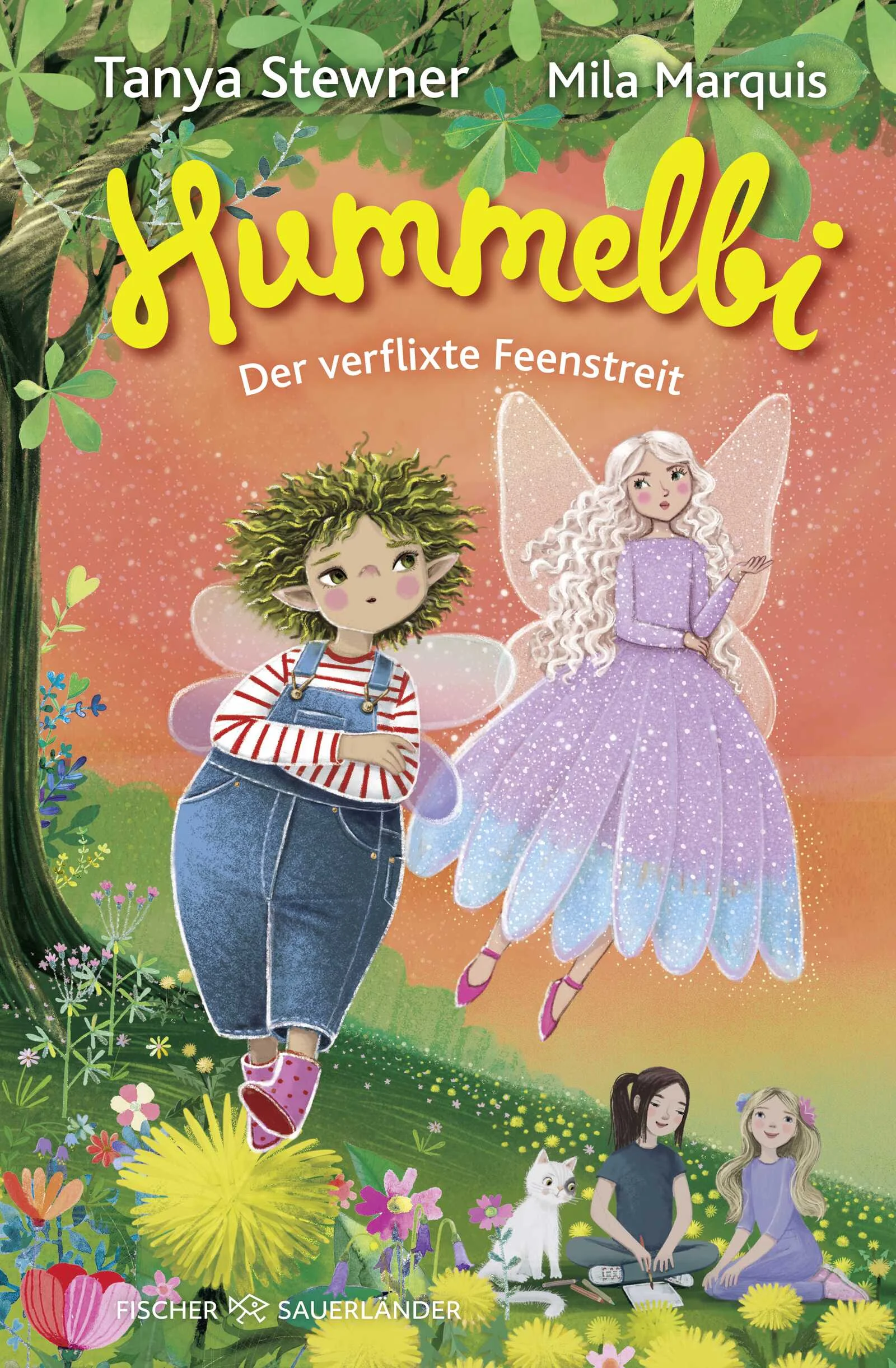 Glitzerstaub und Feenstreit – Ein magisches Kinderbuch über die Macht der Phantasie für Kinder ab 8 JahrenFlorentine und Pauline sind begeistert: Es gibt ein Ritual, durch das man Feen sehen kann! Jeder Mensch hat seine persönliche Fee, und die Schwestern wollen ihre unbedingt kennenlernen. Doch die Feen sind ganz anders als erwartet, und ihre Schönheit kann nicht über ihre selbstsüchtige Art hinwegtäuschen. Als die Feen dann auch noch Streit anfangen und die Elfen bedrohen, beschließen Florentine und Pauline, dass sie etwas unternehmen müssen …Hummelbi ist seit Jahren in Kinderzimmern unterwegs − jetzt gibt's den modernen Kinderbuch-Klassiker endlich mit neuen IllustrationenMagische Kinderbuchreihe für Mädchen und Jungen ab 8 JahrenFür alle Fans von Liliane Susewind von Bestsellerautorin Tanya StewnerMit zauberhaften Bildern und einer Geschichte voller Phantasie und AbenteuerFür die extra Lesemotivation: Lesebuch mit Quiz bei Antolin gelistet