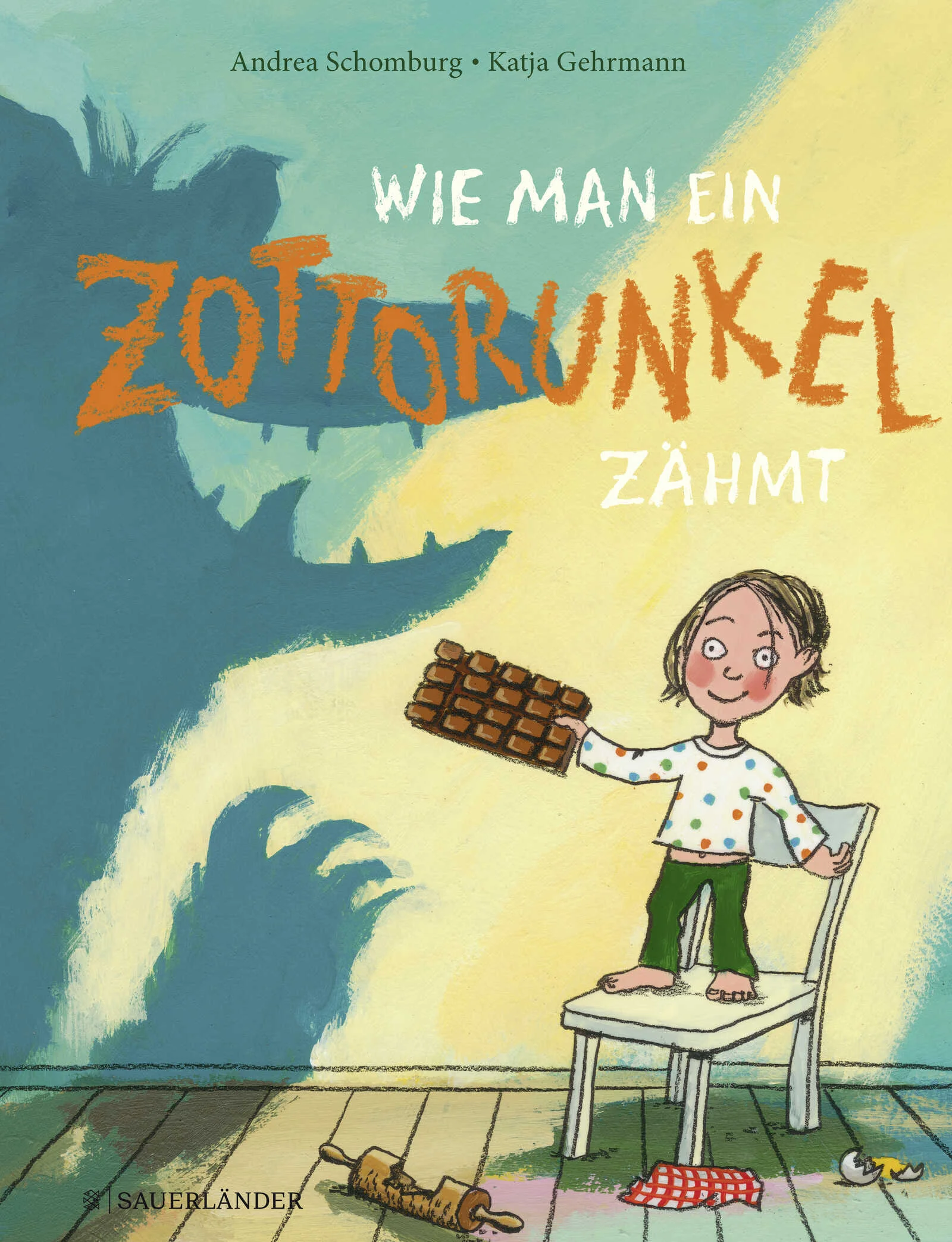 Monstermäßige Manieren oder: Wie heißt das Zauberwort?Es kommt in der Nacht, das Zottorunkel. Zänkisch ist es, zottig und zornig. Frech tritt es die Haustür ein, wühlt überall nach Schokolade, holt sich den ganzen Apfelsaft aus dem Kühlschrank. Es schlürft und schmatzt und kleckert. Oh Graus, wie sieht am Morgen bloß die Küche aus! Kann man dieses schlecht erzogene Monster zähmen? Da gibt es einen ganz einfachen Trick, denn es ist gar nicht so schwer selbst den frechsten Ungeheuern die Wörtchen „Bitte“ und „Danke“ beizubringen. Ein gekonnt gereimter und farbenfroher Vorlesespaß mit einem ungezogenen Monster.