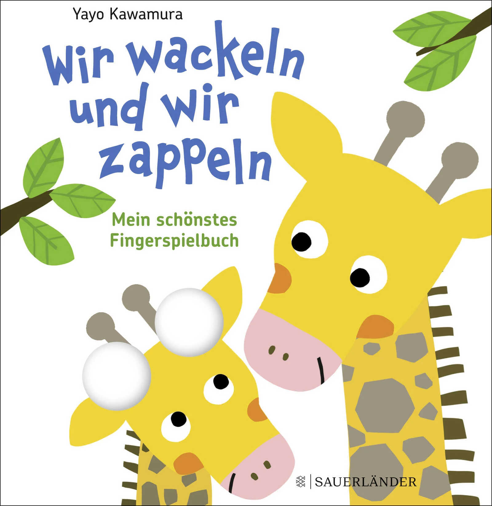 Ärmchen wackeln, Beinchen zappeln!Ein niedliches Fingerspielbuch für Kinder ab 18 Monaten. Schnell die Finger durch die gestanzten Löcher auf den Seiten gesteckt, und schon erwachen die süßen Tiere zum Leben. Das Elefantenkind rüsselt mit seiner Mama und die Giraffen recken ihre Hälse gemeinsam zu den grünsten Blättern am Baum.Ein Fingerspielbuch für jede Gelegenheit zum Spielen, Schmusen und Spaß haben.