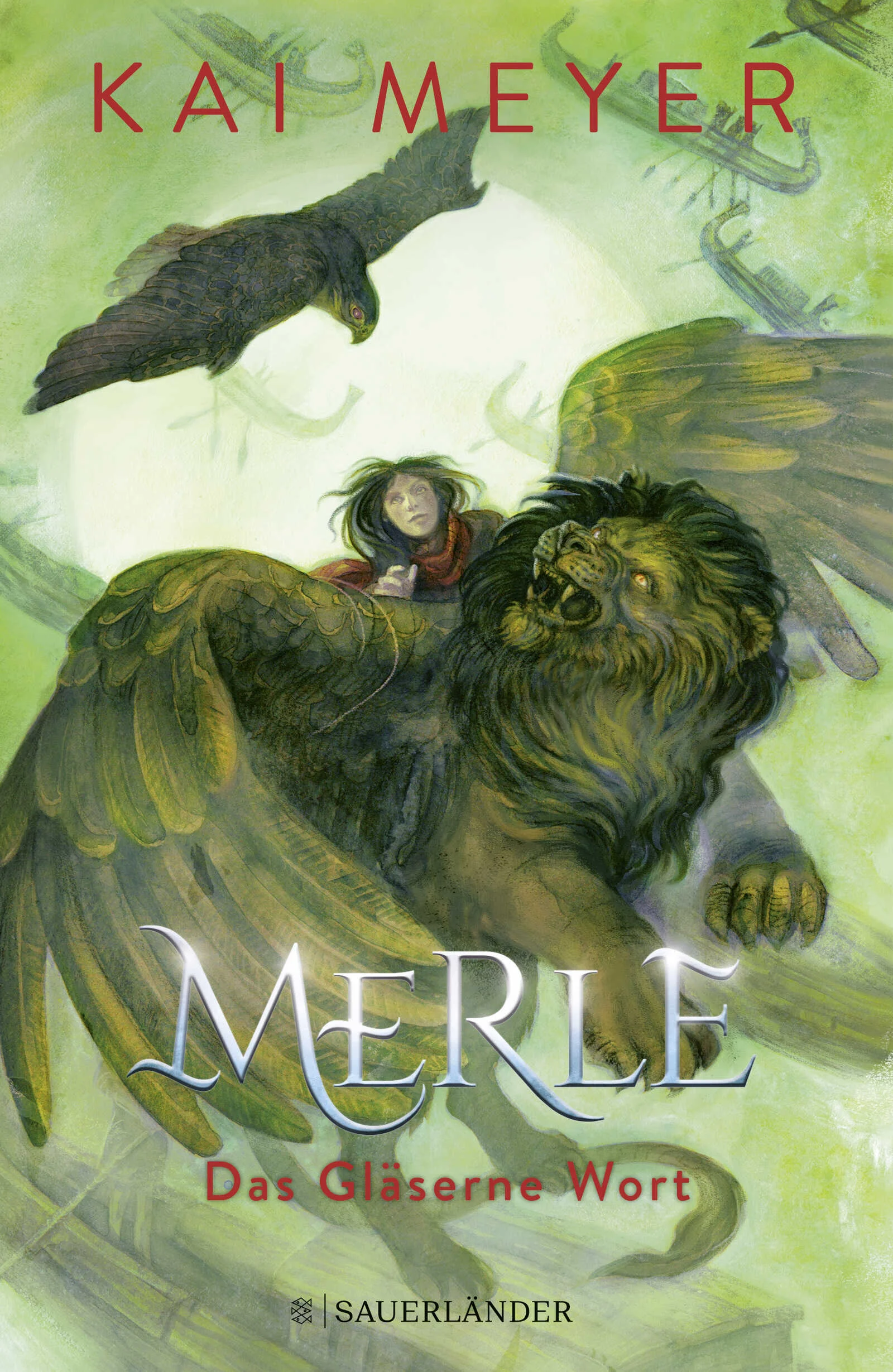 Merle. Das Gläserne Wort - Der spannende dritte Band des fantastischen Merle-Zyklus von Bestseller-Autor Kai MeyerMerles magisches Venedig versinkt nach dem Verschwinden der Fließenden Königin im Chaos. Zusammen mit ihren Gefährten Junipa, Serafin und Vermithrax macht sich Merle auf den Weg ins geheimnisvolle Land der Sphinxe, wo eine uralte Macht eine neue Eiszeit heraufbeschwört. Nicht nur Ägypten, sondern der ganzen Welt droht ein ewiger Frost. In der Spiegelfestung der Sphinxe müssen Merle und ihre Freunde den Zauber des Gläsernen Wortes entfesseln, um die drohende Gefahr abzuwenden. Doch unsterbliche Götter, Horuspriester und fantastische Meerwesen ziehen sie in einen schrecklichen Krieg.Tauchen Sie ein in Kai Meyers faszinierende Welt voller Mythen, Magie und Abenteuer. Merle. Das Gläserne Wort ist der atemberaubende dritte Teil des Merle-Zyklus, der mit seiner einzigartigen Mischung aus Fantasy, Mythologie und Action Leser jeden Alters begeistert. Ein Muss für alle Fans von Cornelia Funkes Tintenherz und Reckless.Jetzt in opulenter Neuausgabe mit Schutzumschlag - der Klassiker der deutschen Fantasy!