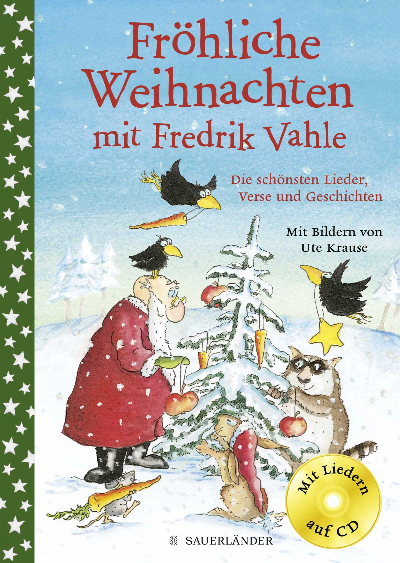 Die schönsten Lieder und Geschichten von Fredrik Vahle zur Weihnachtszeit!Wulle Waschbär hat einen ganz besonderen Weihnachtswunsch, der viel zu kleine Weihnachtsmann verteilt seine Gaben, und der Hase wünscht sich ein Weihnachtsgeheimnis mit 