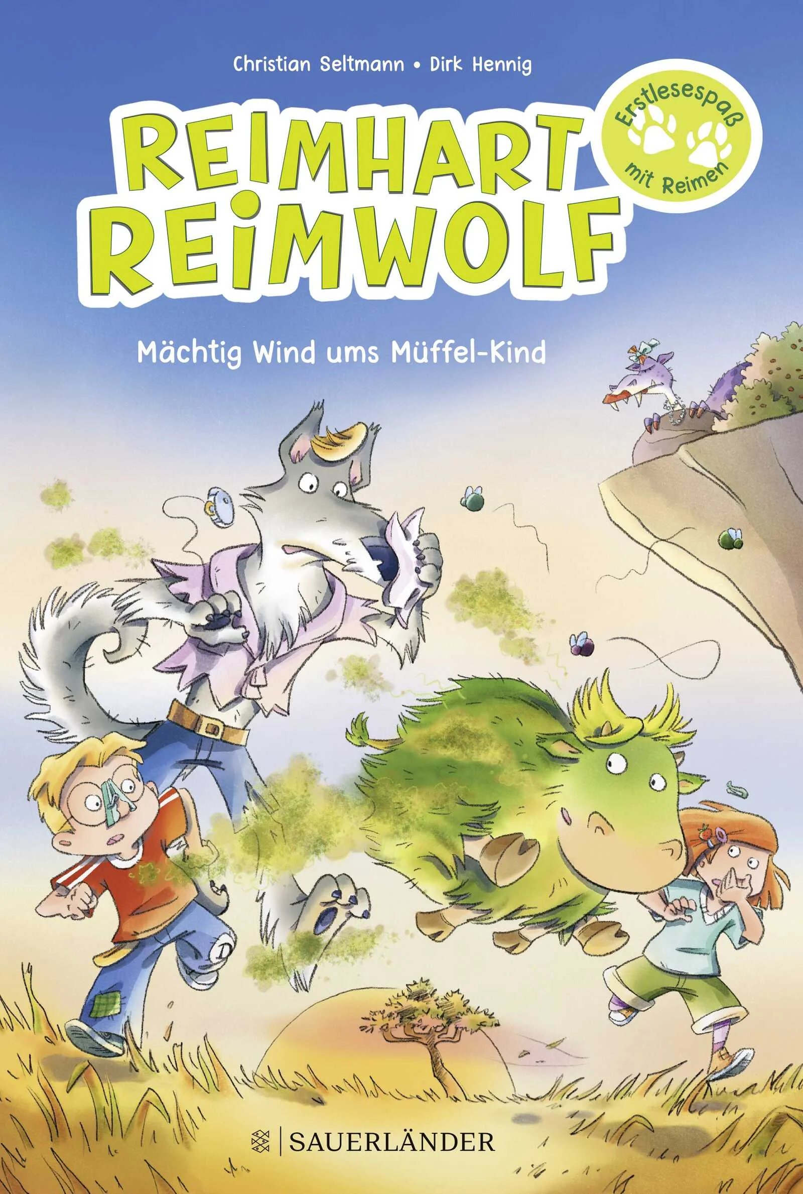 Magischer und verrückter Reimspaß für Leseanfänger*innen ab 7 Jahren!Die neue abenteuerliche Mission führt Reimhart, den reimenden Werwolf und seine cleveren Helfer Dennis und Käthe ins Land der Müffel. Dort ist ein stinkendes Müffel-Kind ausgebüxt und muss von der abgedrehten Bande eingefangen werden. Doch blöderweise sind nicht nur sie hinter der kleinen Stinkbombe her. Auch ein Parfüm-Ungetüm hat es auf das wohlmüffelnde Fellknäuel abgesehen. Die rasante Verfolgungsjagd ist alles andere als einfach! Zwischendurch stellt sich auch noch der riesige Müffel-Papa in den Weg. Der stinkt so ekelig, dass es einen aus den Latschen haut! Da helfen nur noch Wäschklammern auf den Nasen und eine ordentliche Portion Reim-Magie. Ob Reimhart, Dennis und Käthe es am Ende schaffen werden, das Müffel-Kind zu retten? Ein fantastisches Leseabenteuer in Reimen, das Erstleser*innen bei ihrer spielerischen Reimlust packt – und zack, ist das ganze Buch gelesen.Lustige Geschichte für Erstleserinnen und Leseanfänger ab 7 JahrenKreativer Lesespaß durch viele witzige ReimeAufgelockertes Schriftbild erleichtert den Einstieg ins selbstständige LesenMit großer Schrift, Sprechblasen und vielen müffelig-schönen Bildern Leserätsel am Ende der Geschichte und zusätzlichem Lesequiz auf AntolinWeitere Bände dieser Kinderbuchreihe: Band 1: Reimhart Reimwolf – Dicke Luft in der Schlampir-GruftBand 2: Reimhart Reimwolf – Mächtig Wind ums Müffel-Kind