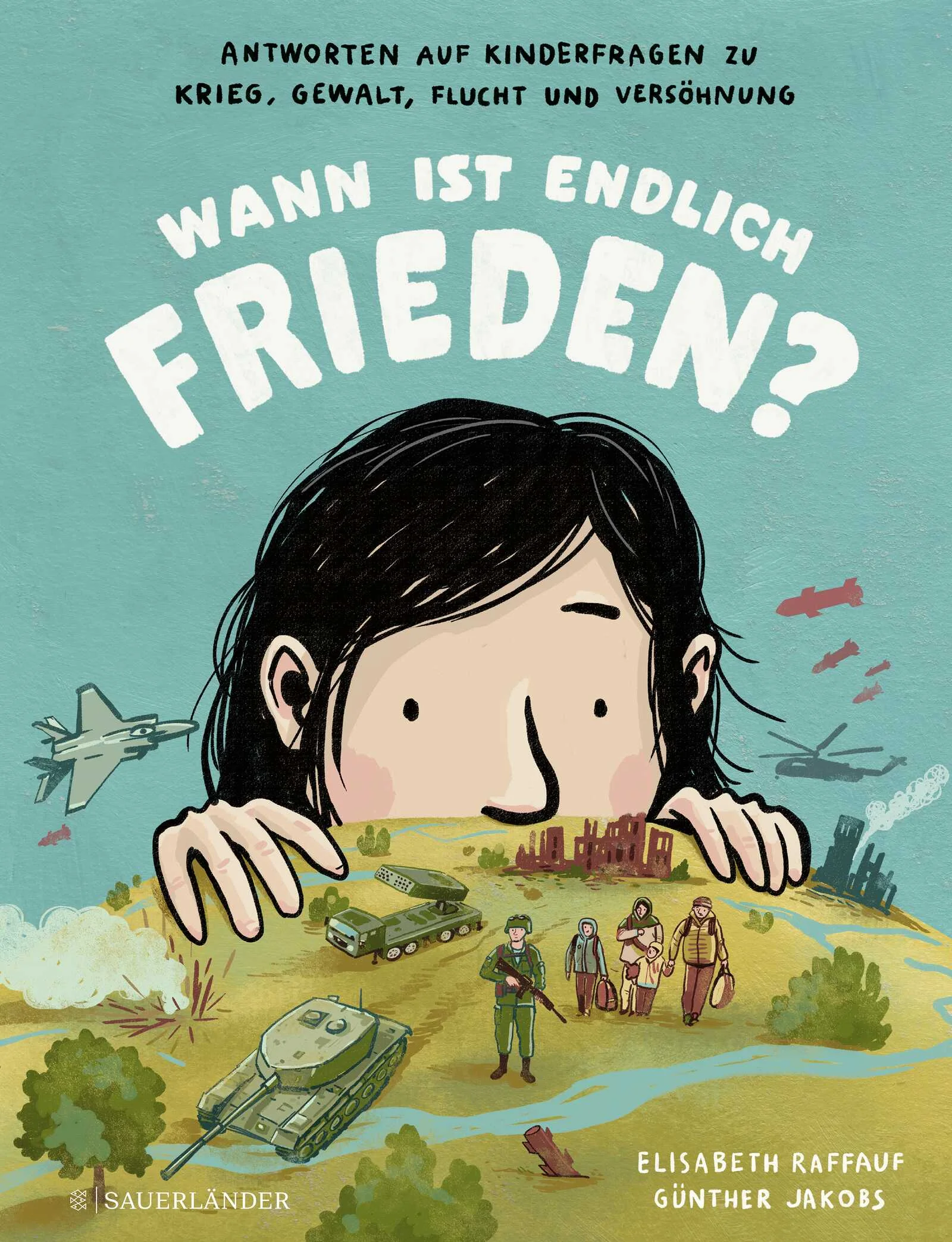 Ein Kindersachbuch für Grundschulkinder ab 7 Jahren zum Weltgeschehen und kriegerischen Konflikten in unserer WeltWas bedeutet Frieden? Wer immer so beschützt und sicher gelebt hat wie wir, für den ist Krieg fern und Frieden selbstverständlich. Doch in unserer Welt gibt es viele Erdregionen, in denen Krieg herrscht, auch mitten in Europa. Kinder haben Fragen und machen sich Sorgen, sie wollen wissen, was in der Welt passiert und wie und in welchem Umfang es uns betrifft. Was ist eigentlich Krieg? Wie fühlen sich die Menschen damit und wie geht es den Kindern? Wie kann Frieden gemacht werden? Und was können wir dafür tun?Die renommierte Psychologin Elisabeth Raffauf beantwortet einfühlsam, sachlich und immer auf Augenhöhe Kinderfragen zu Gewalt, Terror, Krieg, Frieden und Versöhnung. Viele Zitate von Kindern aus Kriegs- und Krisengebieten machen das Thema zusätzlich greifbar und verständlich.Ein Buch, das mit warmen farbigen Bildern und Kinderwissen zu einem wichtigen Themen unserer Zeit Eltern ermutigt, den großen Fragen der Kinder zum Zustand unserer Welt offen und behutsam zu begegnen.
