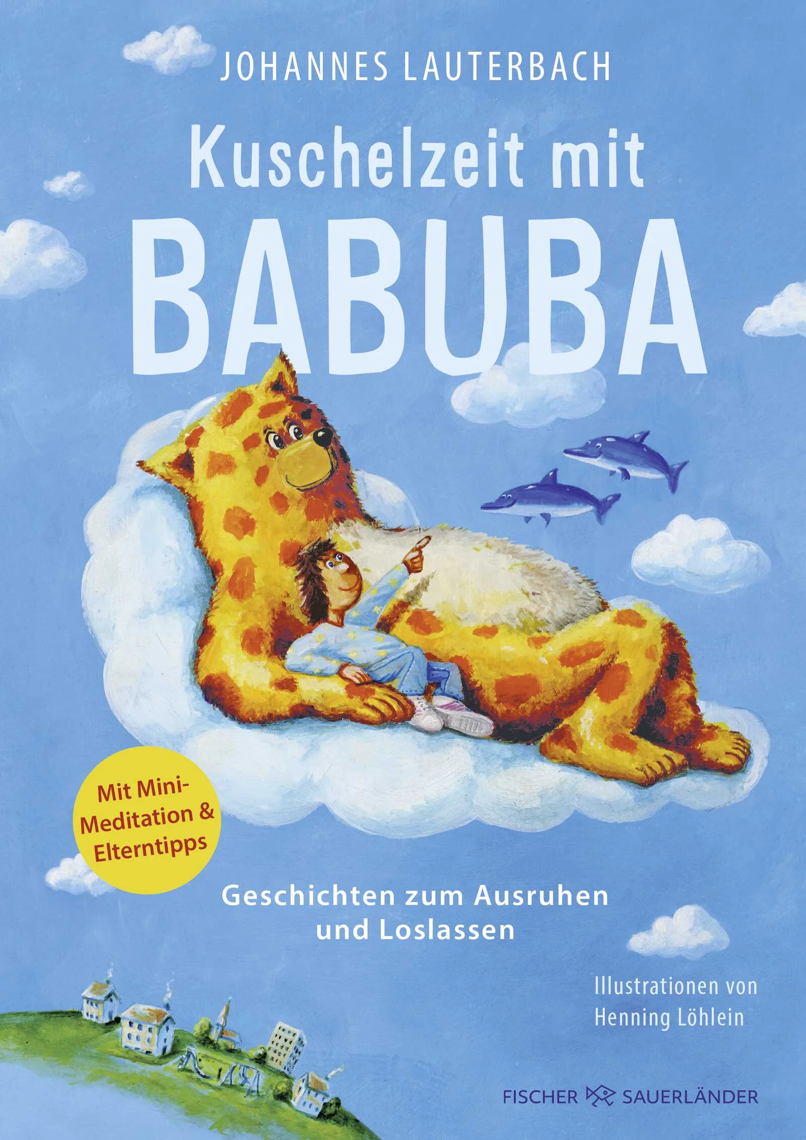 Babuba – der beste Freund zum Entspannen und Runterkommen und Entschleunigen im Alltag für Kinder ab 3 Jahren Immer, wenn Babuba vorbeikommt und dich einlädt, mit ihm eine kleine Reise zu machen, weißt du, dass es jetzt ganz gemütlich und schön werden wird. Das tut auch tagsüber richtig gut! Babuba zeigt dir seine Lieblingsorte im Weltall und stellt dich seinen Freunden vor. Du kannst alles loslassen und musst gar nichts tun – du kannst sogar kurz die Augen zumachen, wenn du magst.Die Vorlesegeschichten mit dem freundlichen, rotgetupften Babuba eignet sich perfekt für eine kurze gemeinsame Auszeit: Einfach zusammen einkuscheln und mit Babuba auf Fantasiereise gehen. Ein verbindendes Ritual, das Kindern von 2 bis 7 Jahren guttut einen spielerischen Zugang zur Meditation eröffnet.Mehr Achtsamkeit im Alltag für Kleinkinder, Kindergartenkinder und Grundschüler*innenZum gemeinsamen Einkuscheln, Tagträumen und EntschleunigenMit fantasievollen und wunderschönen Bildern von Henning Löhlein