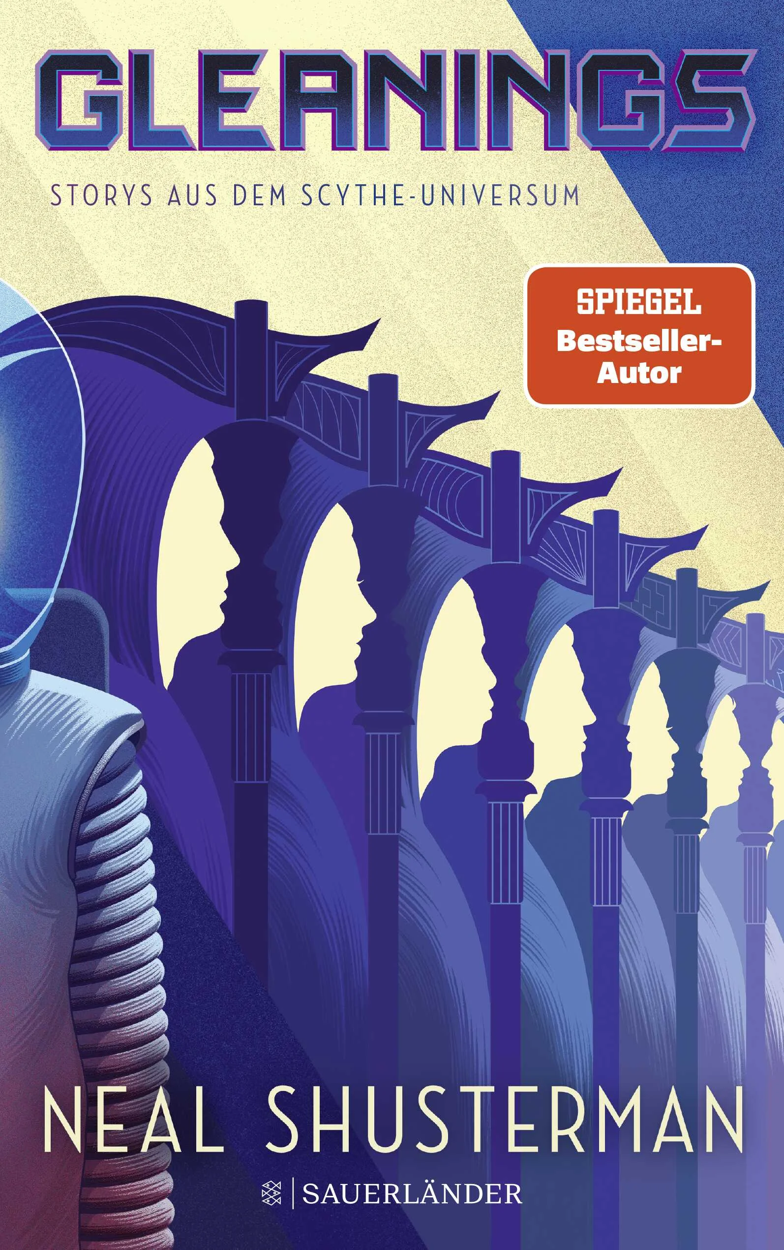 Ein Muss für alle Fans: Lieblingscharaktere, neue Helden und alte Feinde aus dem »Scythe«-UniversumStell dir eine Welt vor, in der Armut, Krankheit und Tod besiegt sind. Aber auch in dieser perfekten Welt müssen Menschen sterben. Und die Entscheidung über Leben und Tod treffen die Scythe: Sie allein entscheiden, wer sterben muss. Doch nicht alle Scythe halten sich an die Regeln … »Gleanings« erzählt Storys aus dieser erschreckenden und faszinierenden Welt, die vielleicht unsere Zukunft ist. Eine Reise zu den verborgenen Geheimnissen der mächtigsten Scythe und den bisher unerzählten Geschichten der Hüter des Todes. Wahrheiten bekommen Risse, dunkle Seiten der Helden gelangen ans Licht, vermeintlich besiegte Feinde erstehen wieder auf, und neue Scythe betreten die Bühne …