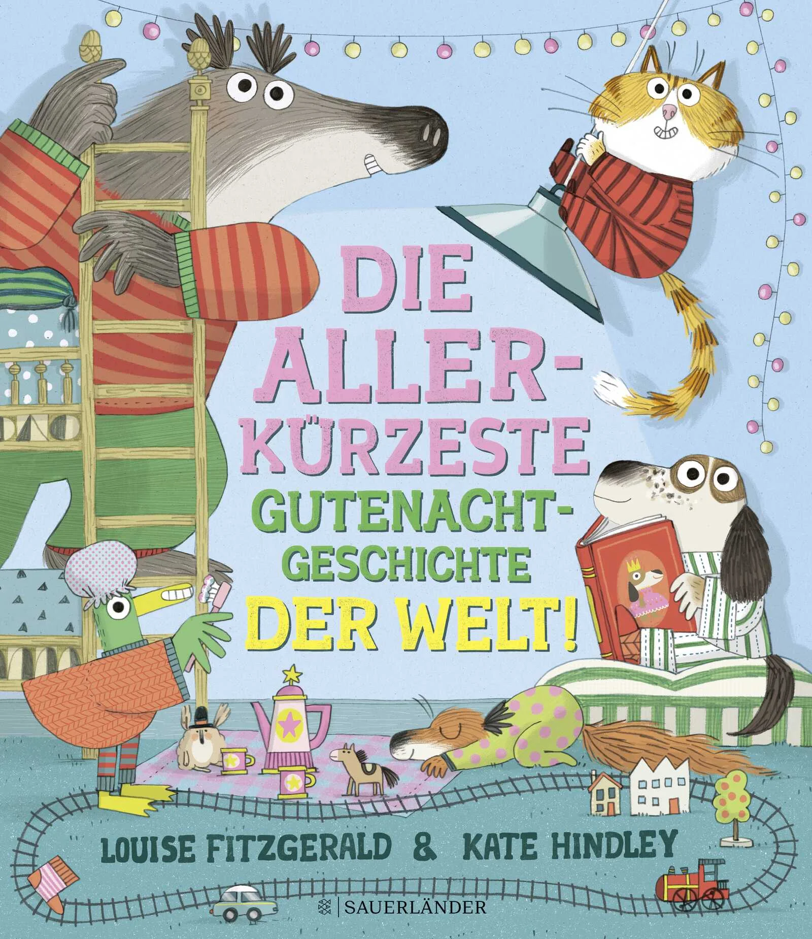 Eine kurze Gutenachtgeschichte für Kinder ab 3 Jahren.Alle mal herhören! Dies ist tatsächlich die allerkürzeste Gutenachtgeschichte der Welt. Nach diesem Einschlafritual werden Kinder binnen Sekunden eingeschlafen sein. Aber Halt! Bevor es mit dem Vorlesen dieses Einschlafbuches losgeht, gibt es noch einiges zu tun. Sind die Kissen aufgeschüttelt? Sind die Kuscheltiere nach Farben sortiert? Haben es alle gemütlich? Sich als Vorleser auf das Vorlesen einer Gutenachtgeschichte vorzubereiten ist wirklich eine wichtige Sache. Und diese urkomische und einfallsreiche Bilderbuchgeschichte für Kinder ab 3 Jahren lässt selbst die unruhigsten kleinen Zuhörer zur Ruhe kommen. Einschlafrituale sind wichtig. Und diese Gutenachtgeschichte ist zum Mitmachen, Spaß haben … und besser einschlafen. Ein echtes Lieblingsbuch zur Guten Nacht! 