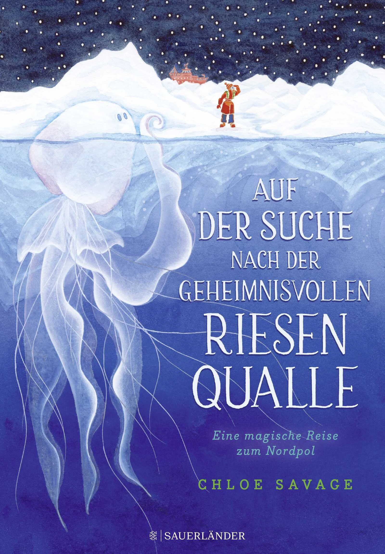 Eine  Reise durch das Eismeer. Ein wunderschön illustriertes Bilderbuch für die ganze Familie. Zum  Vorlesen und StaunenDr. Morley, die junge Forscherin, liebt Quallen. Besonders fasziniert ist sie von der legendären arktischen Riesenqualle. Niemand hat diese Riesenqualle bisher gesehen. Um sie zu finden, machen sich die junge Wissenschaftlerin und ihr Team auf eine Reise in die eisigen Gewässer des Nordens. Der Polarkreis ist voller Wunder. Verspielte Orcas, schimmernde Polarlichter und beeindruckende Eisberge. Aber von der Riesenqualle gibt es nicht die kleinste Spur. Oder vielleicht doch?Atmosphärisch dichte und detailverliebte Illustrationen erzählen von einer außergewöhnlichen Expedition. Ein besonderes Bilderbuch über Mut , Neugier und unerschütterlichem Forschergeist für Kinder ab 4 Jahren. 