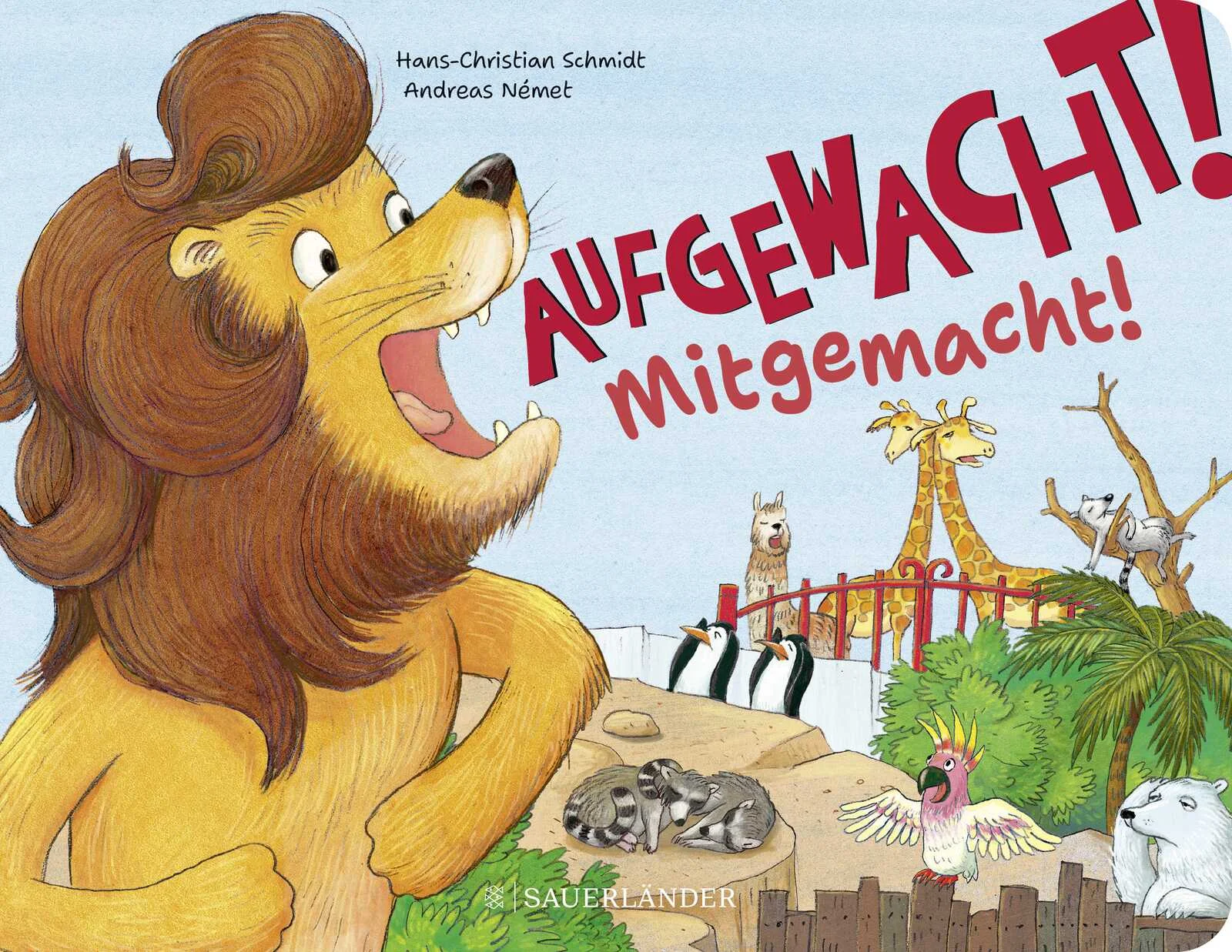 Am Morgen ist es im Zoo noch still, weil jedes Tier gern schlafen will...Wer kennt das nicht, wenn das Aufstehen mal wieder etwas länger dauert! Doch Seite für Seite kommt in dieser Reim-Geschichte Bewegung in die Tier-Gehege: Der Tiger ist als erster munter und malt sich schnell die Streifen aufs Fell. Und weil alleine wach sein öde ist, brüllt er laut:  