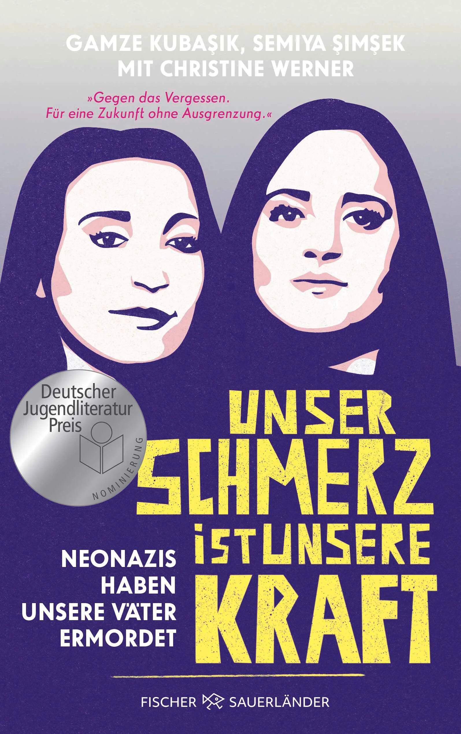 Erzählendes Sachbuch ab 14 Jahren über die Morde des NSU, authentisch und emotional erzählt Semiya ist vierzehn Jahre alt, Gamze zwanzig, als ihre Väter von der rechtsextremen Terrorzelle „Nationalsozialistischer Untergrund“, NSU,  ermordet wurden. Die beiden in Deutschland aufgewachsenen Jugendlichen verbindet derselbe Schmerz. Die Vorverurteilung der deutschen Polizei und das Desinteresse der Öffentlichkeit trifft die beiden mit voller Wucht.In diesem Jugendsachbuch erzählen die durch ihr Schicksal verbundenen jungen Frauen in Gedächtnisberichten, Telefonaten und Chats  unmittelbar, wie sie die erschütternden Geschehnisse damals erlebt und wie die Morde sie aus ihrem bisherigen Leben gerissen haben. Aber auch, wie sie miteinander eine ungeheure Kraft entwickeln konnten, die sie bis heute immer weiter kämpfen lässt: gegen das Vergessen und für eine Zukunft ohne Ausgrenzung.Geschrieben von zwei Töchtern, deren Väter vom rechtsterroristischen NSU ermordet wurdenNahbar und authentisch: mit vielen Fotos und DokumentenEin Plädoyer, wach zu bleiben – in diesem Land, in diesen Zeiten