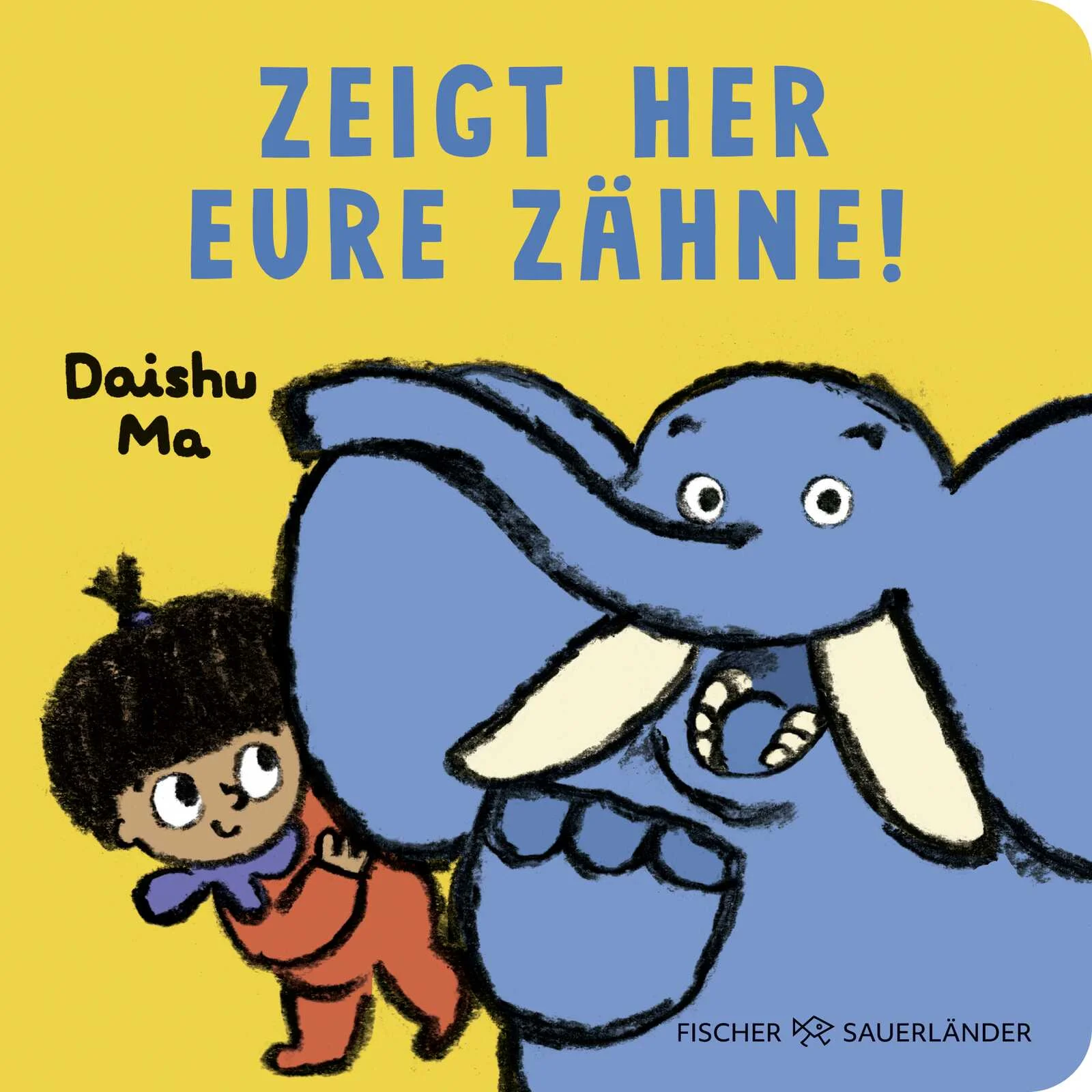 Schau dir all die Zähne an! Das etwas andere Zahnputzbuch für Kinder ab 2 Jahren!Wenn Luca ihre tierischen Freunde bittet, den Mund aufzumachen und „Ahhh“ zu sagen, können wir über die vielen verschiedenen Zähne staunen. Der Elefant hat riesige und sogar gebogene Zähne! Manche Zähne sind schief, wie die des Affen oder scharf und spitz, wie die der Fledermaus.In strahlenden Farben und fast ohne Worte entdecken Kinder die Einzigartigkeit jedes Geschöpfs und wie viel Freude ein Lächeln bereitet. Zugleich wird die Wichtigkeit des Zähneputzens vermittelt, mit Spaß und ohne Zeigefinger.Eine kleine Geschichte über das Zähneputzen, die jedem ein Grinsen ins Gesicht zaubert und die tägliche Zahnputz-Routine erleichtert.Ungewöhnliche Illustrationen und Geschichten zum Mitsprechen = ein Pappbilderbuch, das überrascht!Lustige Geschichte für die KleinstenMit Spaß Zähneputzen lernen – ganz ohne erhobenen Zeigefinger und Druck