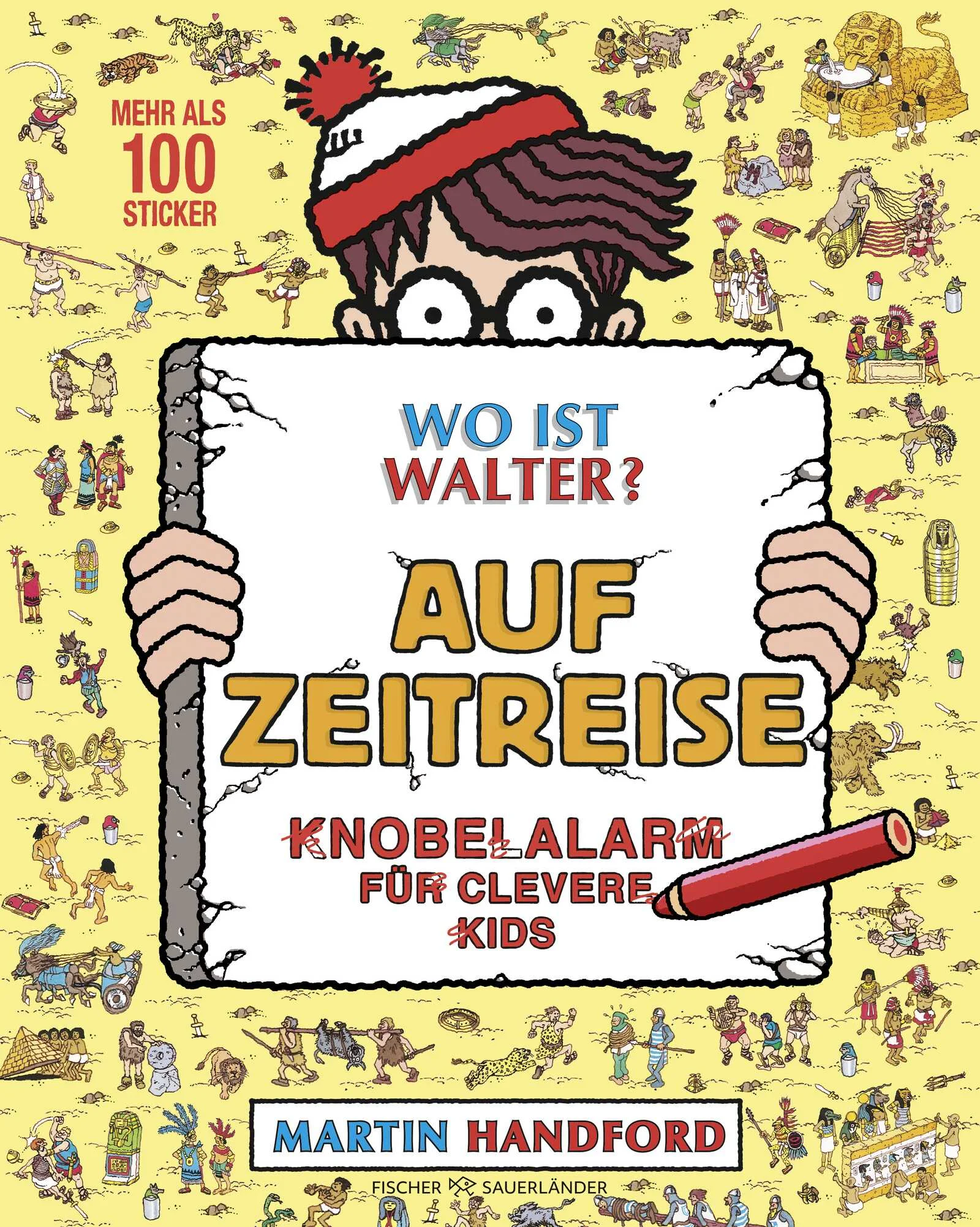 Mit Walter Geschichte erleben! Ein Mitmachbuch für Kinder ab 8 Jahren mit vielen Rätseln, Suchbildern und Stickern.Kunterbuntes Beschäftigungsbuch für unterwegs oder für die FerienRätseln, Malen, Suchen: Mit Walter gibt es keine LangeweileMit mehr als 100 knallbunten Stickern für noch mehr RätselspaßEin Spaziergang durch vergangene Zeiten zusammen mit Walter und seinen Freunden ist besonders spannend! Und ist erst einmal der Stift gezückt, ist man schon mittendrin in kniffligen Bilderrätseln und wimmeligen Labyrinthen. Muss man Burgmauern oder alte Aztekentempel erklimmen oder ganz kreativ selbst eine historische ägyptische Stadt zeichnen.  Ein nicht enden wollender Beschäftigungsspaß vertreibt garantiert die Langeweile. Mehr als 100 knallbunte Aufkleber machen dieses Mitmachbuch zu einem coolen Freizeitbegleiter.Dieses Mitmachbuch lässt Walters bekannte Wimmelbuch-Welt zum Leben erwecken! Mit Stift in der Hand kann direkt gesucht, gerätselt und geknobelt werden. Abwechslungsreiche Rätselaufgaben begeistern nicht nur Kinder ab 8 Jahren.