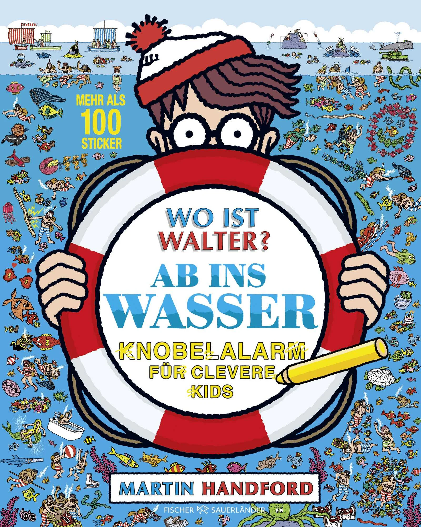 Mit Walter auf hoher See! Mitmachbuch für Kinder ab 8 Jahren mit vielen Rätseln, Suchbildern und Stickern. Kunterbuntes Beschäftigungsbuch für unterwegs, Urlaub am Strand oder für die FerienRätseln, Malen, Suchen: Mit Walter gibt es keine LangeweileMit mehr als 100 knallbunten Stickern für noch mehr RätselspaßStifte gezückt und mitgemacht. Knifflige Rätsel und viele andere wasserstarken Mitmachaufgaben fordern die Walter-Fans heraus. Ob am Strand, auf dem Meer, unter Wasser oder auf einem Boot: Mit Walter und seinen Freunden gibt es viel zu tun. Angelschnüre entwirren, Piratenschätze finden, Bootsrennen gewinnen und Flaschenposträtsel lösen. Unendlicher Beschäftigungsspaß für die Ferien oder Zuhause. Mehr als 100 coole Aufkleber sorgen für zusätzlichen Spaß mit der Kultfigur.Dieses Mitmachbuch mit vielen bunten Rätseln lässt Walters bekannte Wimmelbuch-Welt zum Leben erwecken! Mit Stift in der Hand kann direkt gesucht, gerätselt und geknobelt werden. Abwechslungsreiche Rätselaufgaben begeistern nicht nur Kinder ab 8 Jahren.