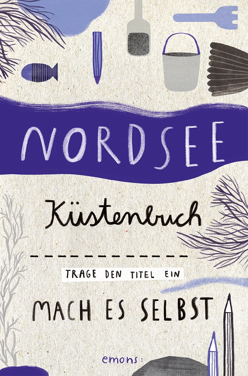 Mit diesem KüstenBuch kannst du DEIN Bild der Nordseeküste kreieren. Geh mit dem Buch durch deine Nordseestadt, setz dich mit ihm in dein Zimmer oder ans Meer, häng damit in einer Fischbude rum. Sprich mit der Küste, male sie, liebe sie, verfluche sie, bastle, klebe, krame in den tiefsten Ecken deines Gedächtnisses. Sei kreativ und lass dich inspirieren. Am Ende ist es dann ganz schön dick, dein KüstenBuch, und alles hast du selbst gemacht. Ein absolutes Unikat – so wie du.