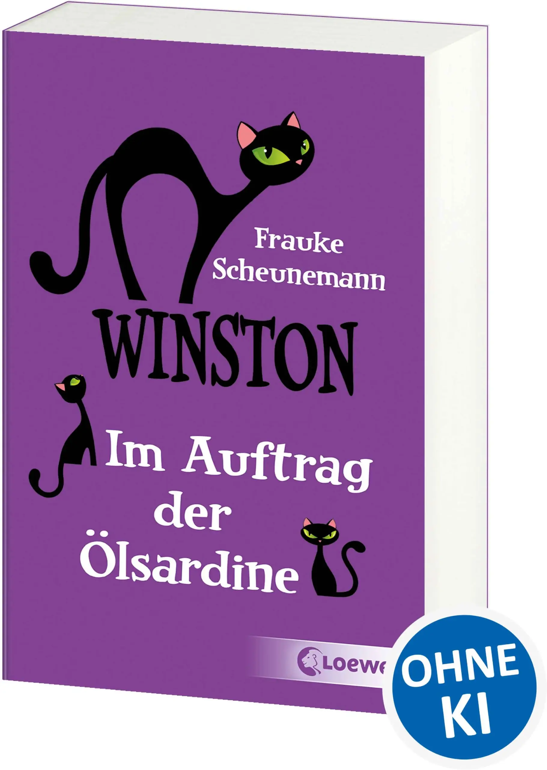 Loewe-Bücher: garantiert ohne KI Das hatte sich Kater Winston ganz anders vorgestellt: Statt die Vorfreude auf die Feiertage mit einer „richtigen“ Familie genießen zu können, verdirbt er sich beim Festtagsessen den Magen. Und zwar so heftig, dass er sogar in die Tierklinik muss. Dann der nächste Schock: Winston wurde vergiftet! Will jemand dem tierischen Ermittler an den Pelz? Die Spur führt zu Feinkosthändler Sandro, dessen Vitello Tonnato offenbar eine verdächtige Zutat enthält. Aber der ist doch fast ein Freund der Familie! Das riecht nach einem neuen Fall! Und deshalb machen sich Winston und seine zweibeinigen Freunde Kira, Tom und Pauli daran, herauszufinden, wer hinter dem heimtückischen Anschlag steckt. Viel Zeit bleibt ihnen allerdings nicht, denn schon bald landet wieder jemand mit einer Lebensmittelvergiftung im Krankenhaus ... Die Kinderbücher rund um die Freundschaft zwischen Kater Winston und Kira wurden mit dem deutschen Katzen-Krimi-Preis 2013 ausgezeichnet. Die Winston-Reihe stammt aus der Feder von Bestsellerautorin Frauke Scheunemann, bekannt durch die Dackelblick-Bücher.