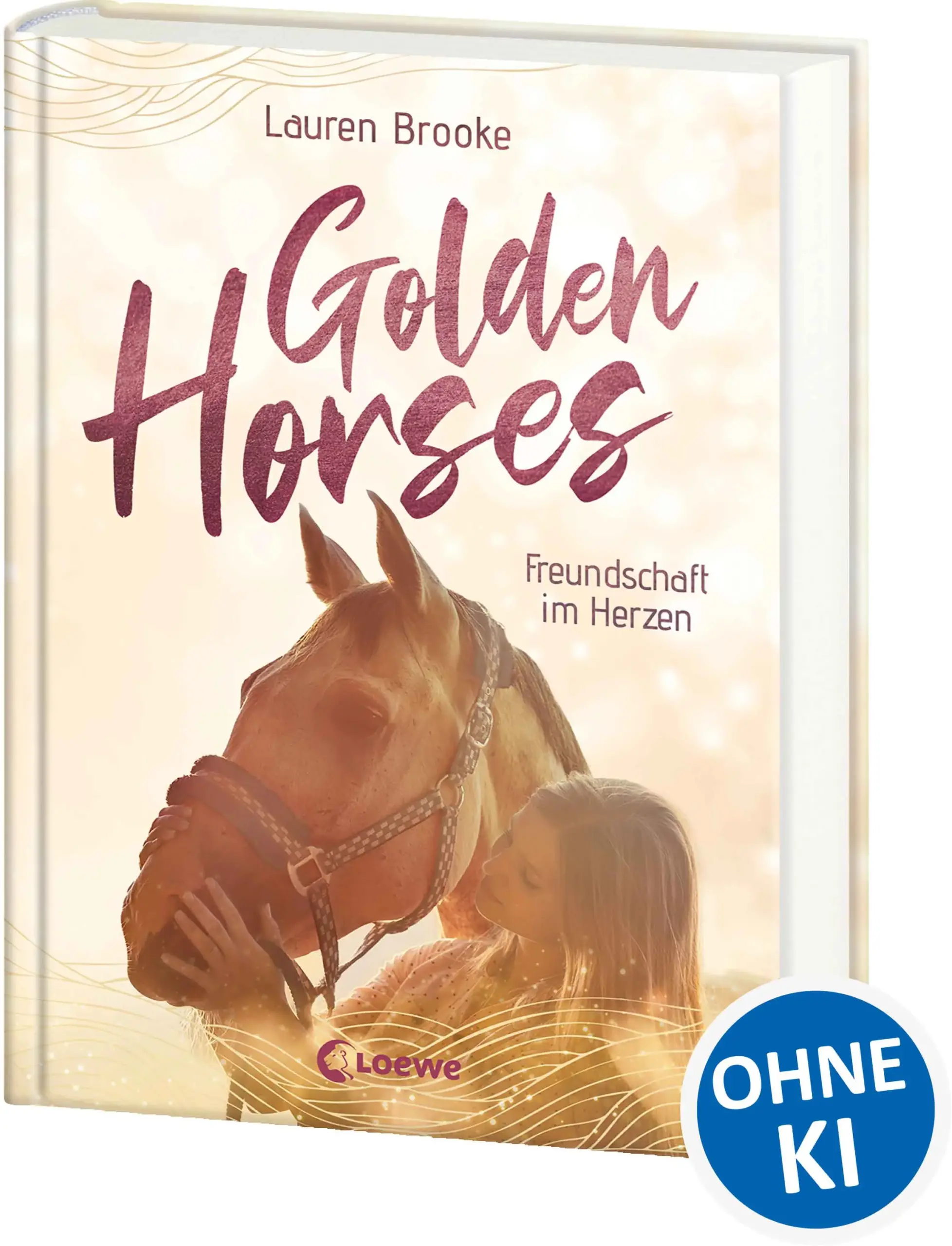 Loewe-Bücher: garantiert ohne KI Gib dein Bestes!An der Küste Kaliforniens liegt die Golden Horse Ranch, wo Träume wahr werden und verletzte Seelen heilen.Eine einzigartige FreundschaftBelle ist begeistert: Sie darf mit ihrer Stute Fiesta an einem Trainingscamp teilnehmen! Doch dort läuft es anders, als sie es sich vorgestellt hat: Alle anderen kennen sich bereits von großen Turnieren und haben die edelsten Pferde. Eine Teilnehmerin ist sogar ein Internet-Star! Belle ist froh, dass sie Fiesta hat, auf die sie sich immer verlassen kann. Aber werden auch die Jugendlichen ein gutes Team?Band 3 der traumhaften Pferdereihe zum Wohlfühlen!Diese realistische Pferdereihe für Kinder ab 11 Jahren zeichnet sich nicht nur durch das Setting an der kalifornischen Küste, sondern auch durch die Thematik der pferdegestützten Therapien für Kinder und Jugendliche aus. Wichtige Themen wie Mental Health und der Umgang mit Verantwortung werden einfühlsam erzählt. Spannende Reitturniere, erste Schwärmereien und große Gefühle lassen Herzen auf dem traumhaften Reiterhof höherschlagen. Für Pferdefans von Wolkenherz und Elena. Der Titel ist bei Antolin gelistet.
