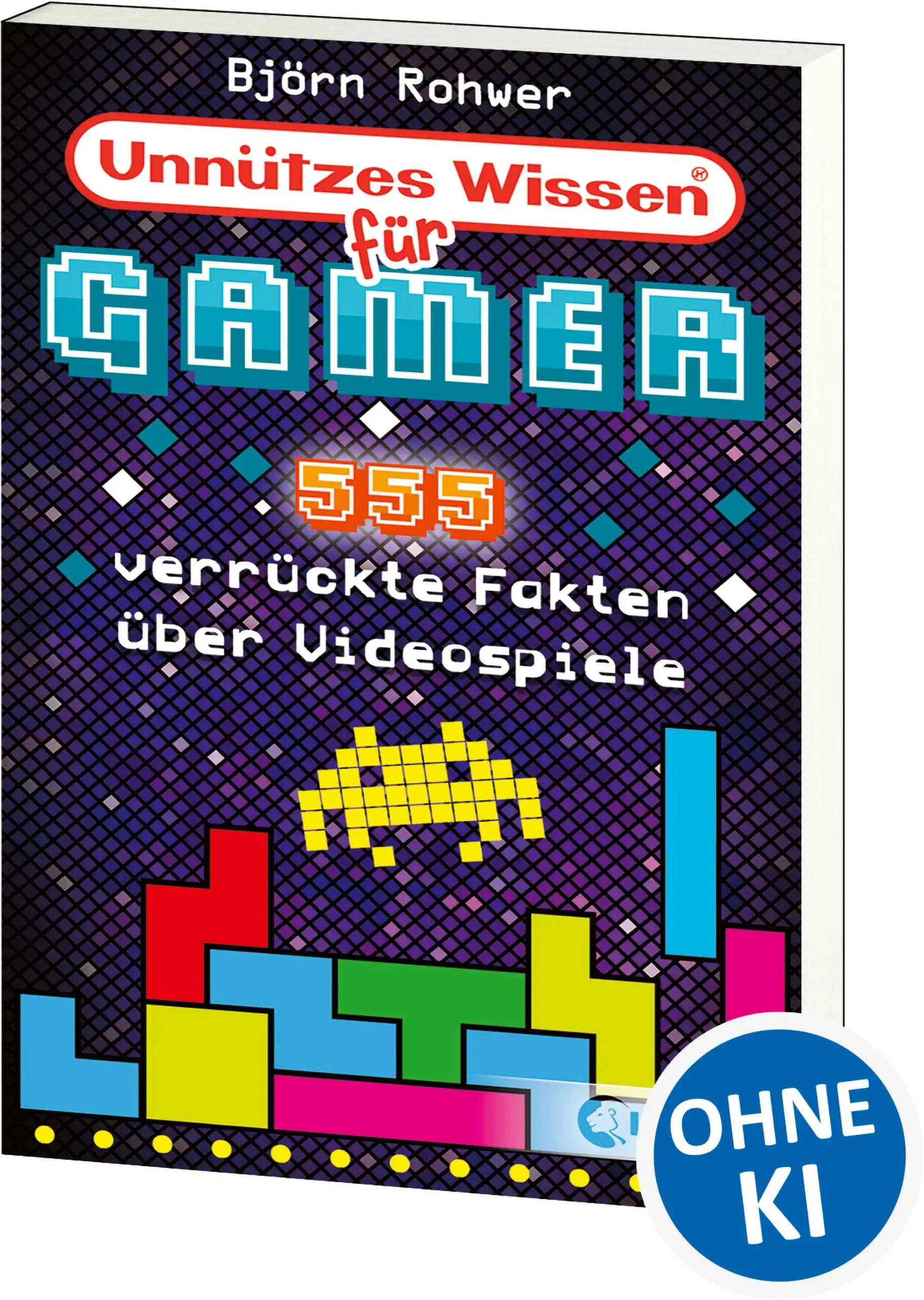 Loewe-Bücher: garantiert ohne KI Wieso trägt Mario einen Schnauzbart? Wer ist Chris Houlihan und was hat er in einem The Legend of Zelda-Spiel zu suchen? Sind die Geister aus Pac-Man wirklich nur vom Zufall gesteuert? Keine Ahnung? Dann finde es heraus – in dieser aktualisierten Ausgabe mit 555 genialen Fakten, von denen du gar nicht geahnt hast, dass du sie wissen willst! Entdecke geniale Fun Facts über die spannendsten Videospiele! Bringt euer unnützes Wissen auf ein neues Level! Diese aktualisierte Taschenbuchausgabe enthält interessante Fakten, die jeder Gaming-Fan kennen sollte. Von genialen Easter Eggs, witzigen Anekdoten bis hin zu überraschenden Blicken hinter die Kulissen der Entwicklerstudios: Hier gibt es das ultimative unnütze Wissen über Videospiele!