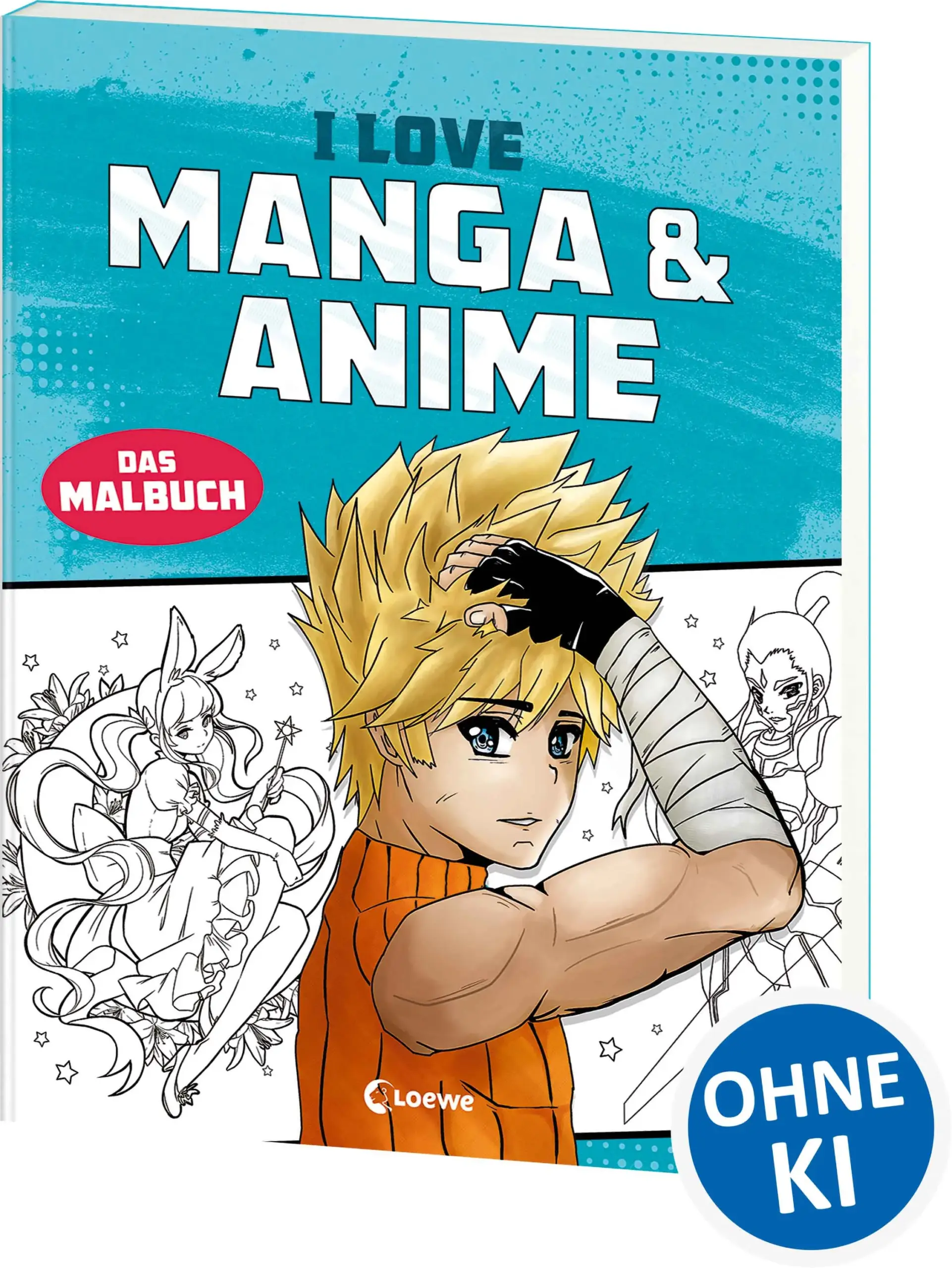 Loewe-Bücher: garantiert ohne KI Malspaß für Manga-FansDu liebst Manga und bist gerne kreativ? Dann ist dieses Malbuch perfekt für dich! Denn hier warten 32 coole Manga-Motive darauf, mit bunten Farben zum Leben erweckt zu werden. Egal ob Shōjo oder Shōnen, hier ist für jeden etwas dabei! Tolles Geschenk für Manga- und Anime-Fans ab 10 Jahren Fördert Kreativität und Fantasie Kreative Beschäftigungsalternative zu Smartphone und Tablet Hilft dabei, zur Ruhe zu kommen und den Alltag hinter sich zu lassen Malbuch zum Riesentrend Manga