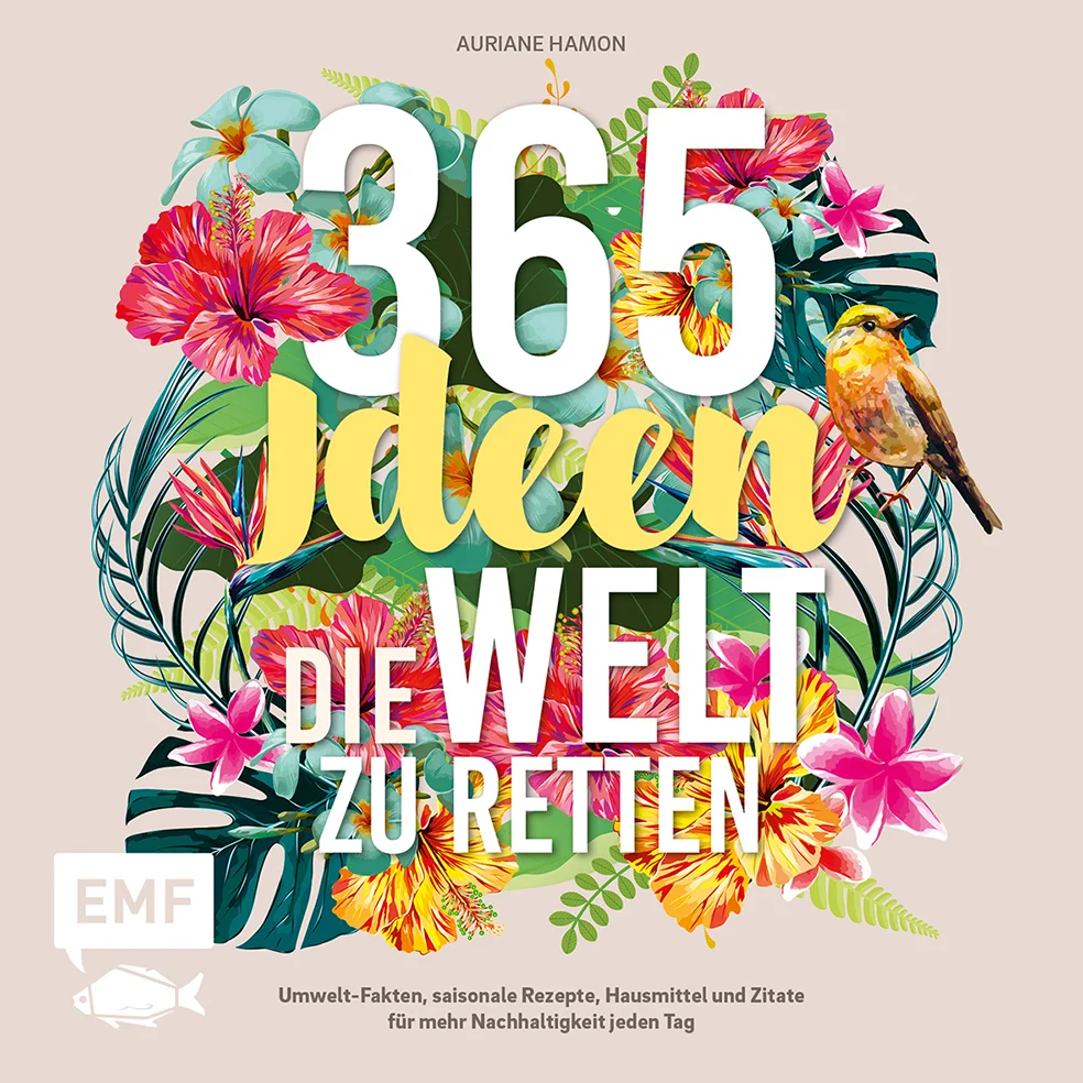 Jeden Tag eine kleine gute Tat für dich und unseren wunderbaren Planeten! Dieses Buch hält 365 Ideen in einem entzückenden Design für dich bereit, die der Welt guttun und dir zu mehr Achtsamkeit und einem positiven Lebensgefühl verhelfen. Kleine Glücksmomente, Tipps zum umweltfreundlichen Reisen, 1001 Haushaltstricks mit Natron, saisonale Feel-Good-Rezepte und vieles mehr schaffen Impulse für mehr Bewusstsein und einen rücksichtsvollen Alltag.