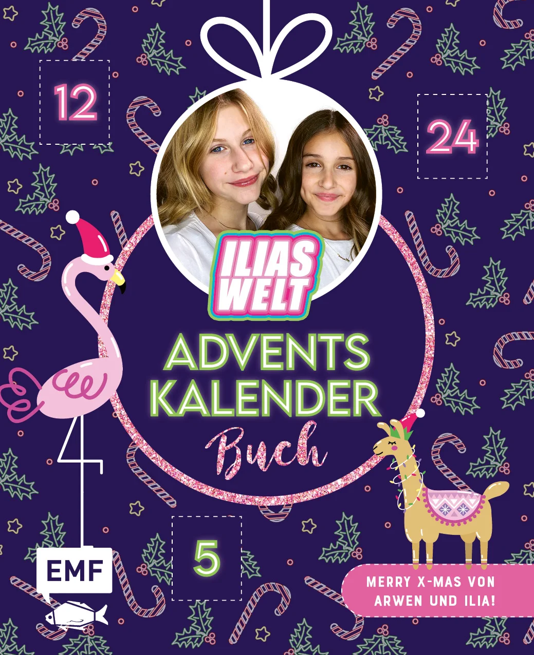Das erste Adventskalenderbuch von Ilias Welt ist da – für alle Fans des erfolgreichen YouTube-Kanals. Ilia und Arwen lieben Weihnachten und begleiten ihre Fans mit diesem Adventskalender in Buchform durch die Weihnachtszeit. Jeden Tag wartet eine kreative Überraschung darauf, entdeckt zu werden. So werden die 24 Tage bis Weihnachten zu etwas ganz Besonderem. 24 kreative Überraschungen: weihnachtliche DIYs, Lieblingsrezepte, Stylingideen und vieles mehrMit perforierten Seiten zum AuftrennenFür alle Fans von Ilia und Arwen Das liebevoll gestaltete Adventskalender-Buch hält jeden Tag eine weihnachtliche Überraschung bereit. Hier werden keine Türchen geöffnet, sondern es darf täglich eine Buchseite aufgetrennt werden. Viele Bilder und coole Sprüche von Ilia und Arwen verkürzen die Zeit bis Weihnachten. 