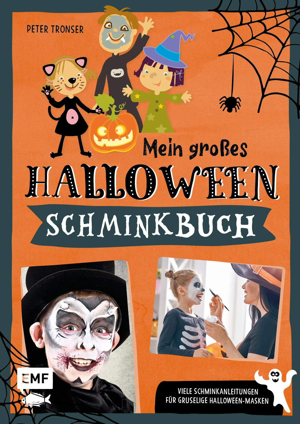 Welcher Tag eignet sich besser zum Masken schminken als Halloween? Diese Halloween-Schminkbuch bietet eine Vielzahl von gruseligen Masken und lädt ein in die bunte Welt der schauderhaften Kreaturen.Über 30 schaurige Masken für das perfekte Halloween-KostümMit  praktischen Schritt-für-Schritt-Anleitungen und -BildernHilfreiche Grundlagen und SchminktechnikenTipps zum Umgang mit unterschiedlichen Materialien Gruselige Monster, böse Hexen, Gespenster und schaurige Waldbewohner – über 30 Masken für das perfekte Halloween-Kostüm. Alle Masken sind leicht nachvollziehbar und durch die ausführlichen Schritt-für-Schritt-Anleitungen und -Bilder kann beim Schminken nichts schief gehen. Außerdem gibt es viele hilfreiche Tipps zu Schminkfarben, Pinseln, Schwämmen und anderen Materialien für die perfekte Halooween-Maske.