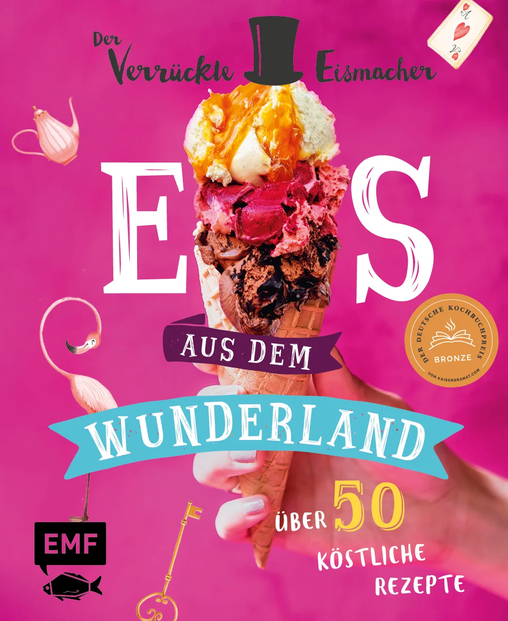 Eis, Eis, Baby!Mit seinen ausgefallenen Eiskompositionen zaubert die Münchner Institution Der Verrückte Eismacher großen wie kleinen Eisliebhabern ein Lächeln auf die Lippen. Nun hat Der Verrückte Eismacher seine Kreationen in ein Buch gepackt – für alle, die ihr Lieblingseis schon immer selber machen wollten.50 kreative Rezepte von klassisch bis crazyAnschauliche Grafiken, Tipps & Tricks für angehende EismacherDie eigene Küche zur Lieblings-Eisdiele machenVon A wie Apfeleis bis Z wie Zimtsterneis findet hier jeder etwas für seinen Geschmack – egal, ob klassisch bekannt oder experimentierfreudig anders. Durch eine übersichtliche Einführung in die Grundlagen der Eisherstellung sowie Tipps und Tricks kann jeder zu Eiskönigin oder -könig werden. Ein kalter Genuss, der jeden Fan der süßen Schleckerei zum Schmelzen bringen wird.