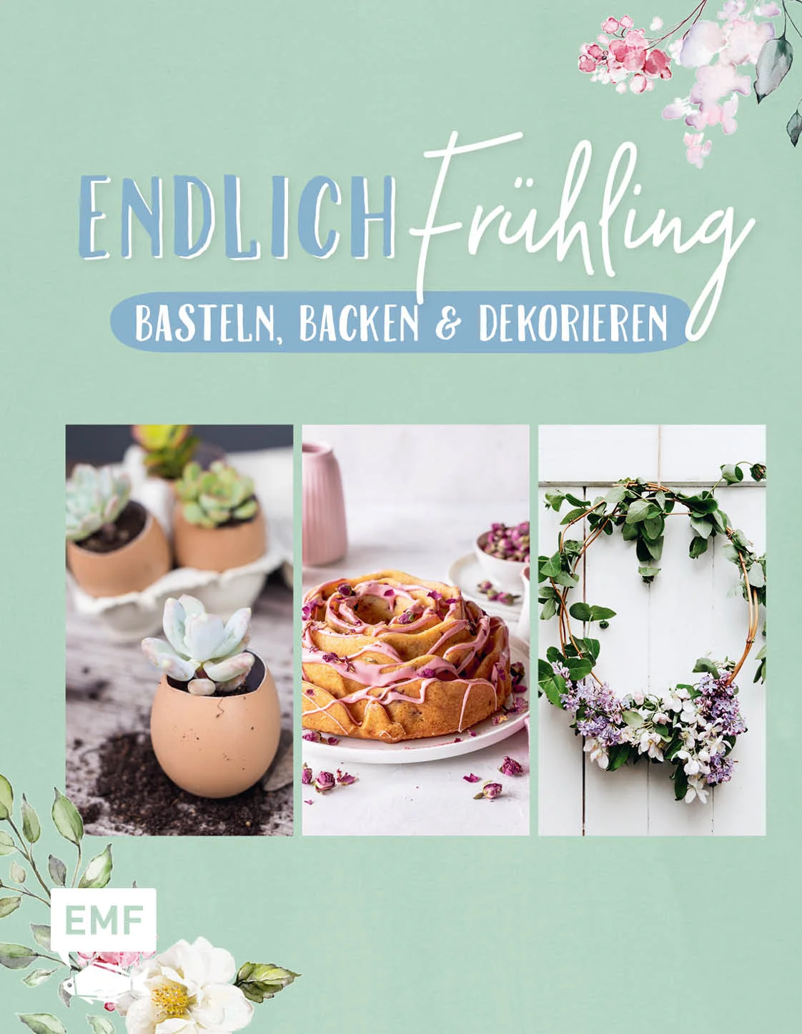 Der Frühling kommt ins Haus mit kreativen DIY-Ideen für die ganze Familie! Dekorieren Sie Ihr Zuhause, verschenken Sie kleine Frühlingsüberraschungen und zaubern Sie leckere Frühlingsnaschereien für Ihre Liebsten.Backen: Rezepte für Törtchen, Tartes, Gebäck & mehr,Basteln & Dekorieren: raffinierte DIY- und Upcycling-Projekte zum Dekorieren und Verschenkenmit praktischen Schritt-Anleitungen und Profi-Tipps