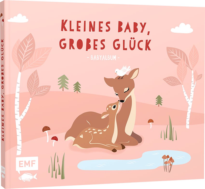 Zum Verschenken, Festhalten und Erinnern: Das Babyalbum für die schönsten Momente im ersten LebensjahrWillkommen auf dieser Welt! Nichts ist so einzigartig und besonders, wie die ersten Momente mit dem neugeborenen Baby. Mit diesem Babyalbum können all die wertvollen Eindrücke und Erlebnisse festgehalten werden, um für immer mit einem Lächeln an diese Zeit zurückblicken und sich erinnern zu können. Das perfekte Geschenk zur Geburt: Das Babyalbum zum Festhalten der schönsten Erinnerungen an das erste Jahr des Babys Vom ersten Lächeln bis zum Fußabdruck: Handschriftlich und mit Bildern kann alles festgehalten werden Das wunderschön und liebevoll gestaltete Babyalbum der erfolgreichen Illustratorin mimirella Im ersten Lebensjahr des Kindes passieren jeden Tag aufregende Dinge. So viele Erste-Male und bezaubernde Momente, an die man sich auch Jahre später noch gerne zurückerinnern möchte. Mit diesem Babyalbum geraten all die wertvollen Augenblicke niemals in Vergessenheit. Auf den liebevoll illustrierten Seiten können die schönsten Erlebnisse und Momente eingetragen und mit Fotos verewigt werden. Vom ersten Blickkontakt bis zu den ersten Krabbelversuchen – Am Ende des ersten Lebensjahres kann auf eine Fülle an Erinnerungen zurückgeschaut werden, die so für immer verewigt sind. 