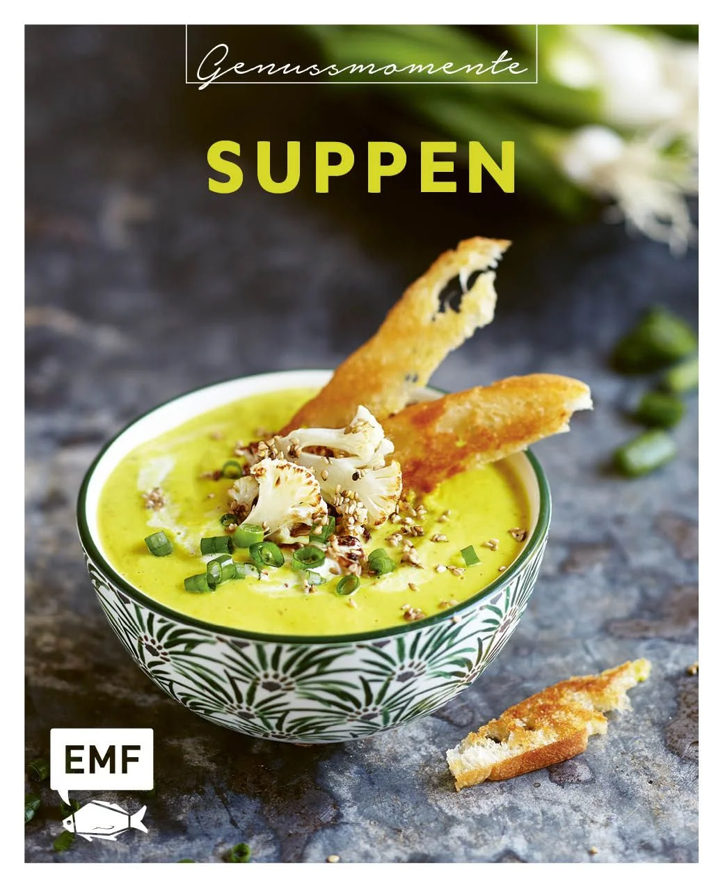 Suppen, die jeder gerne auslöffelt!Egal ob heiß oder kalt - Suppen gehen immer! Suppen sind viel mehr las bloße Vorspeise und an Geschmacksvielfalt und Variation kaum zu überbieten. Sie sind auf der Suche nach mehr Abwechselung im Suppentopf? Dann ist der neue Band der Genussmomente-Reihe genau das Richtige für Sie.28 leckere Rezepte für mehr Vielfalt auf SuppentellerGrundbrühen als Basis für viele weitere SuppenHandliches Format und modernes Design zu einem unschlagbaren PreisHier steckt jeder den Kopf in die Suppenschüssel: kräftige Brühen, leichte Suppen, feine Süppchen. Ob Kokos-Curry-Suppe mit Süßkartoffeln, Scharfes Linsen-Apfel-Süppchen oder Soljanka - mit den Genussmomenten Suppen können Sie den Sommer in vollen Zügen genießen.