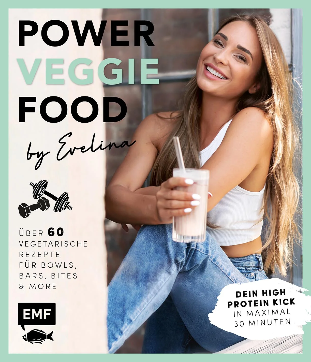 High Protein, Low Carb aber in yummy und vegetarisch? Kein Problem für Evelina! Gesunde Küche, die richtig schnell geht und es in sich hat: Evelina Kukla zeigt in diesem Kochbuch ihre Lieblingsrezepte. Für alle, die den gesunden Lifestyle leben und sich dabei vegetarisch ernähren möchten. In diesem Kochbuch erwarten dich: Bowls, Bars Bites and more: über 50 gesunde Rezepteeasy & schnell: alle Rezepte sind in weniger als 30 Minuten zubereitet healthy but yummy: Protein French Toast, Rainbow Rolls, Angel Cake, Iced Protein Chocolate Coffee, One Pan Tortilla Egg Wrap u.v.m Evelina Kukla (byevelina_) zeigt in diesem Buch ihre liebsten Rezepte, die sie mit vegetarischen Ernährung und sportlichem Lifestyle in ihren Alltag übernommen hat. Egal ob frische Salate, süße Desserts, gesunde Bowls, oder erfrischende Shakes – es ist alles mit dabei. Get ready for your favorite Fit Food!