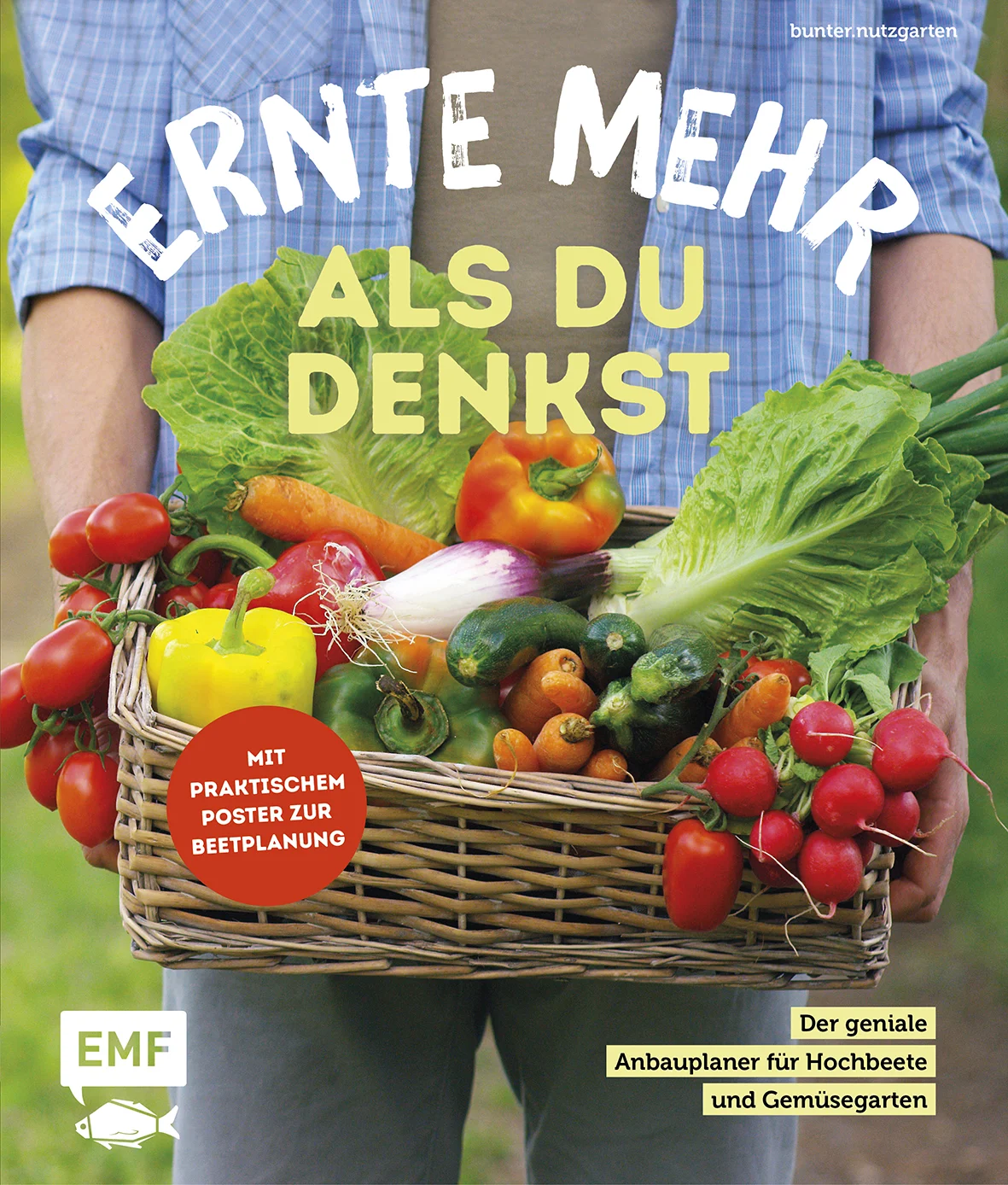 Eine bunte Vielfalt an Gemüse im eigenen Garten ernten mit den Tipps und dem einzigartigen Planungsprinzip von Niko Becker!Du wolltest schon immer mal Gemüse im eigenen Garten anbauen oder bist bereits erfahrene*r Gärtner*in, aber mit deiner Ernte noch nicht zufrieden? Niko Becker vom Instagram-Account bunter.nutzgarten erklärt von den Grundlagen an, wie du deine Beete mit großtmöglicher Vielfalt und Ernte planen kannst. Ob als Selbstversorger*in oder Hobbygärtner*in, im kleinen oder großen Garten! Mit dem besonderen Baukastenprinzip von Instagram-Gärtner Niko Becker gelingt eine eigene und reichhaltige Ernte, auch ohne viel Erfahrung mit Anzucht, Düngen & Co. Ganzjährig viel ernten mit dem perfekten PlanungsprinzipAlle Grundlagen zu Dünger, Mischkultur, Fruchtfolge & Co.Über 50 Gemüseporträts mit wichtigem Wissen zum Anbau und empfehlenswerten SortenÜbersichtliche Tabellen, u. a. zu Anzucht-, Pflanz- und ErntezeitenÜber 40 Beetpläne zum direkt Loslegen, ob im Hochbeet oder großen GemüsebeetExtra für ambitionierte Gärtner*innen: der ultimative Plan für einen SelbstversorgergartenMit den Tipps und Tricks von Niko Becker werden deine Beete nie leer stehen. Ob Selbstversorgergarten oder Hochbeet – das Prinzip des Autors kannst du auf alle deine Beete anwenden. Mithilfe einer ausgeklügelten, aber einfachen Planung kannst du bis zu 6 Kulturen pro Beet in einem Jahr anbauen und ernten. Damit du direkt mit dem Gärtnern loslegen kannst, findest du mehr als 40 Beetpläne im Buch. Und um das Baukastenprinzip auf deine eigenen Bedürfnisse anzupassen, findest du über 50 Pflanzenporträts im Buch. Wann können Radieschen gesät werden? Was baue ich an, wenn mein Salat abgeerntet ist? Mithilfe der übersichtlichen Tabellen und Informationen zu Anzucht, Pflanzung, Ernte & Co. wird dein Garten in null komma nichts geplant sein und du wirst das ganze Jahr hindurch dein Lieblingsgemüse ernten können.